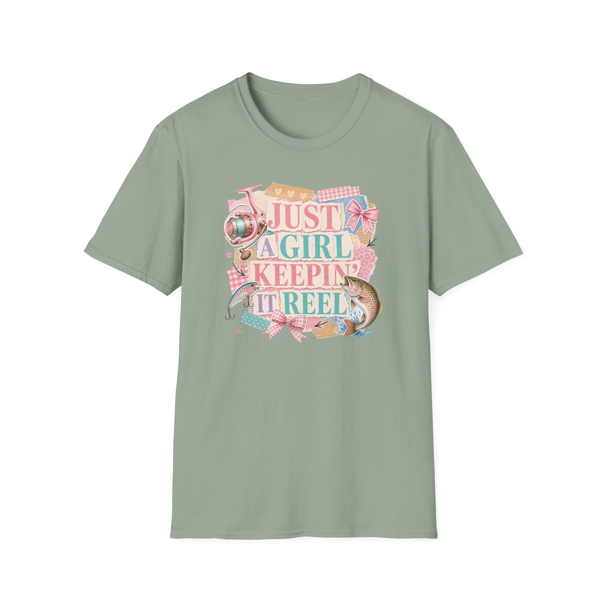 Just A Girl Keepin' It Reel T-Shirt