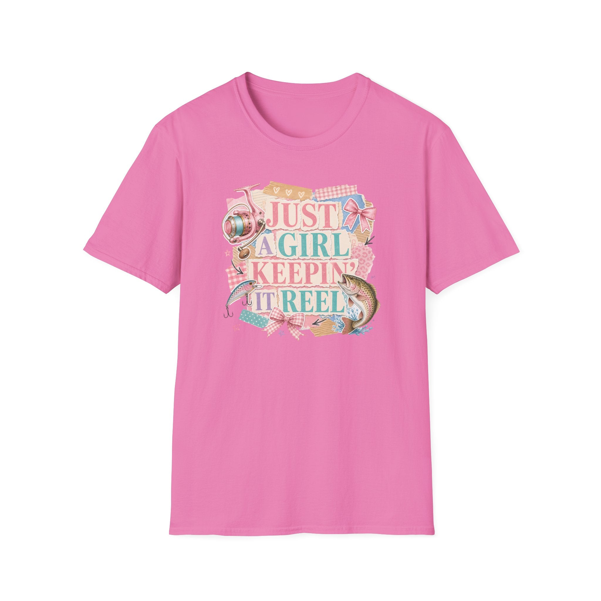 Just A Girl Keepin' It Reel T-Shirt