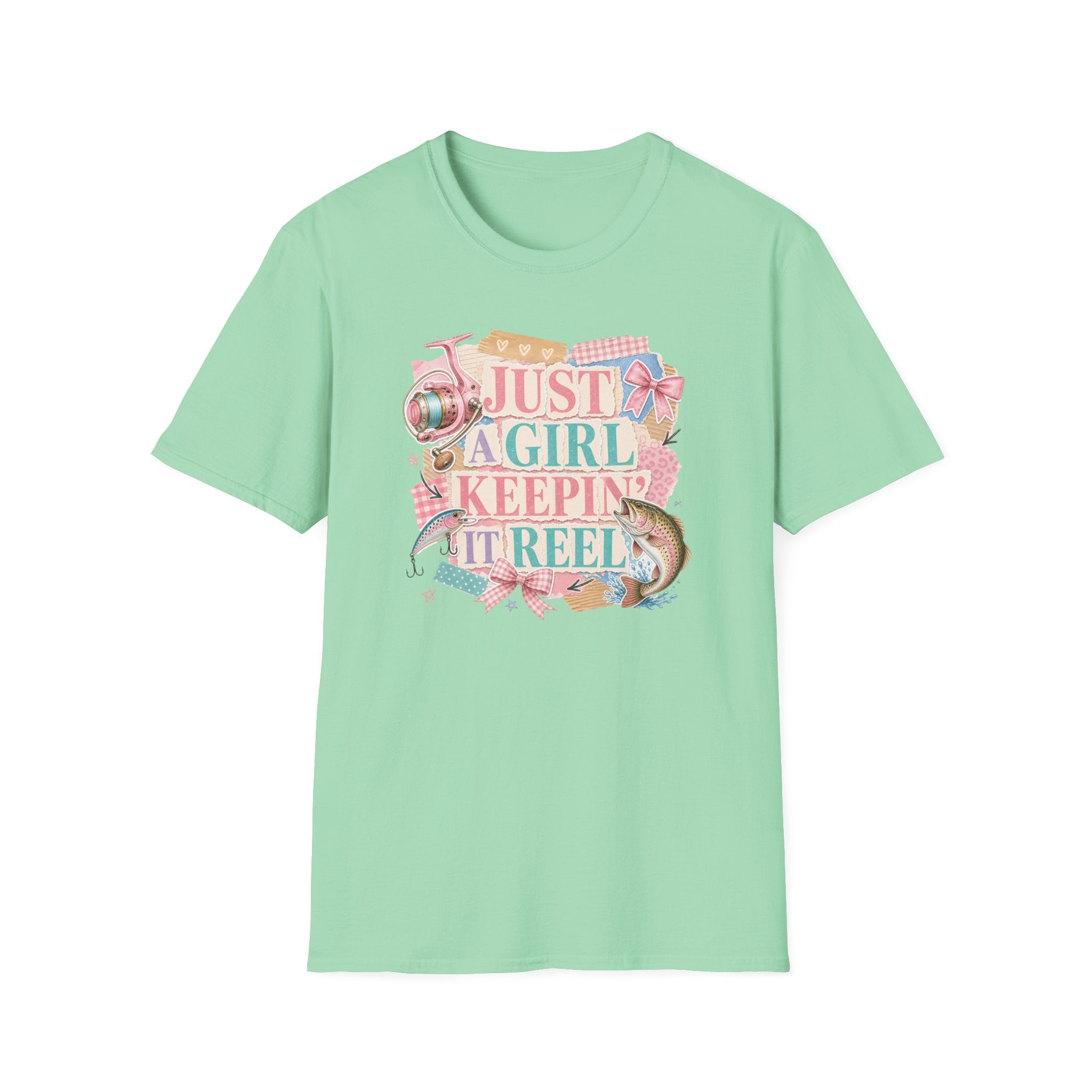 Just A Girl Keepin' It Reel T-Shirt