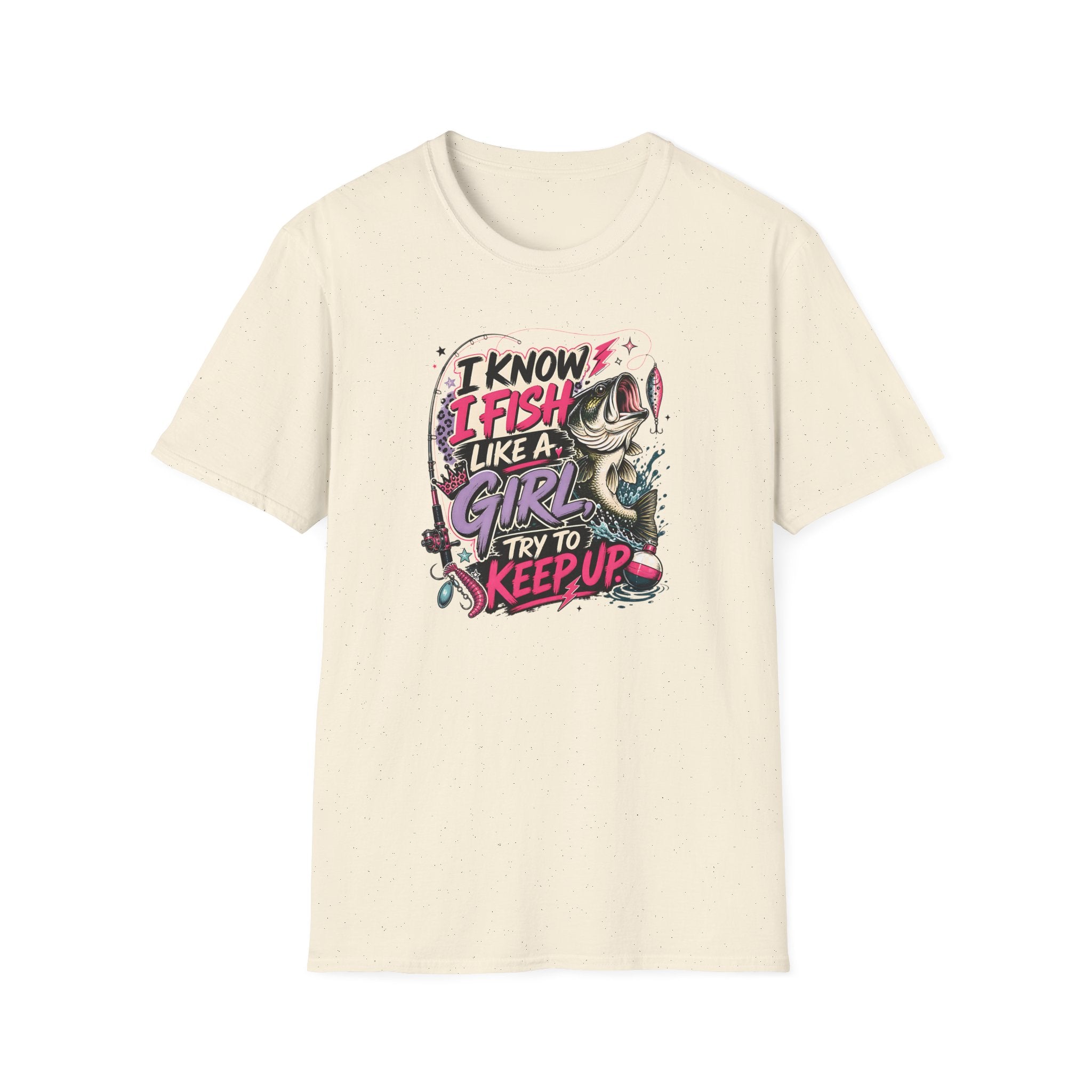 I Know I Fish Like A Girl T-Shirt