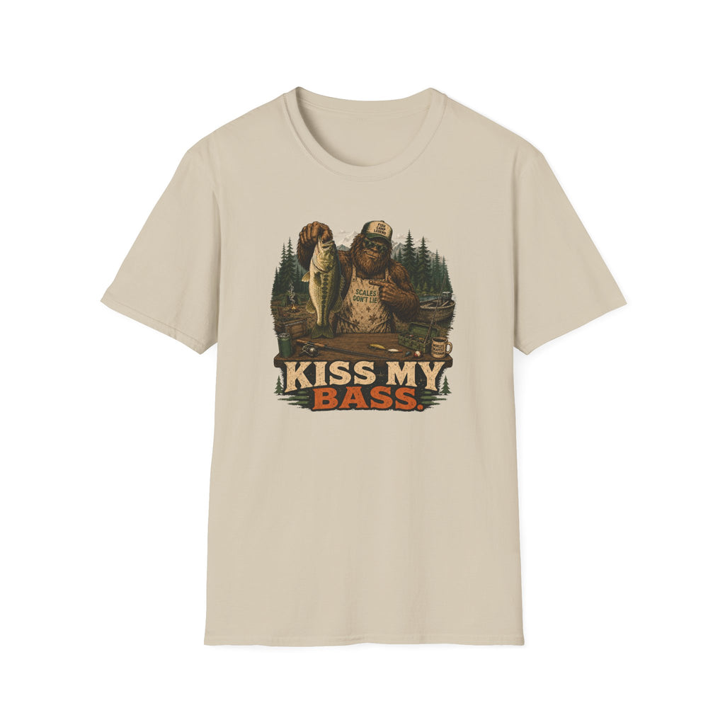 Kiss My Bass Bigfoot T-Shirt