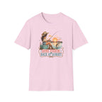 Gone Fishing Back at Sunset T-Shirt