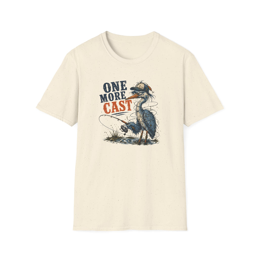 One More Cast Heron T-Shirt