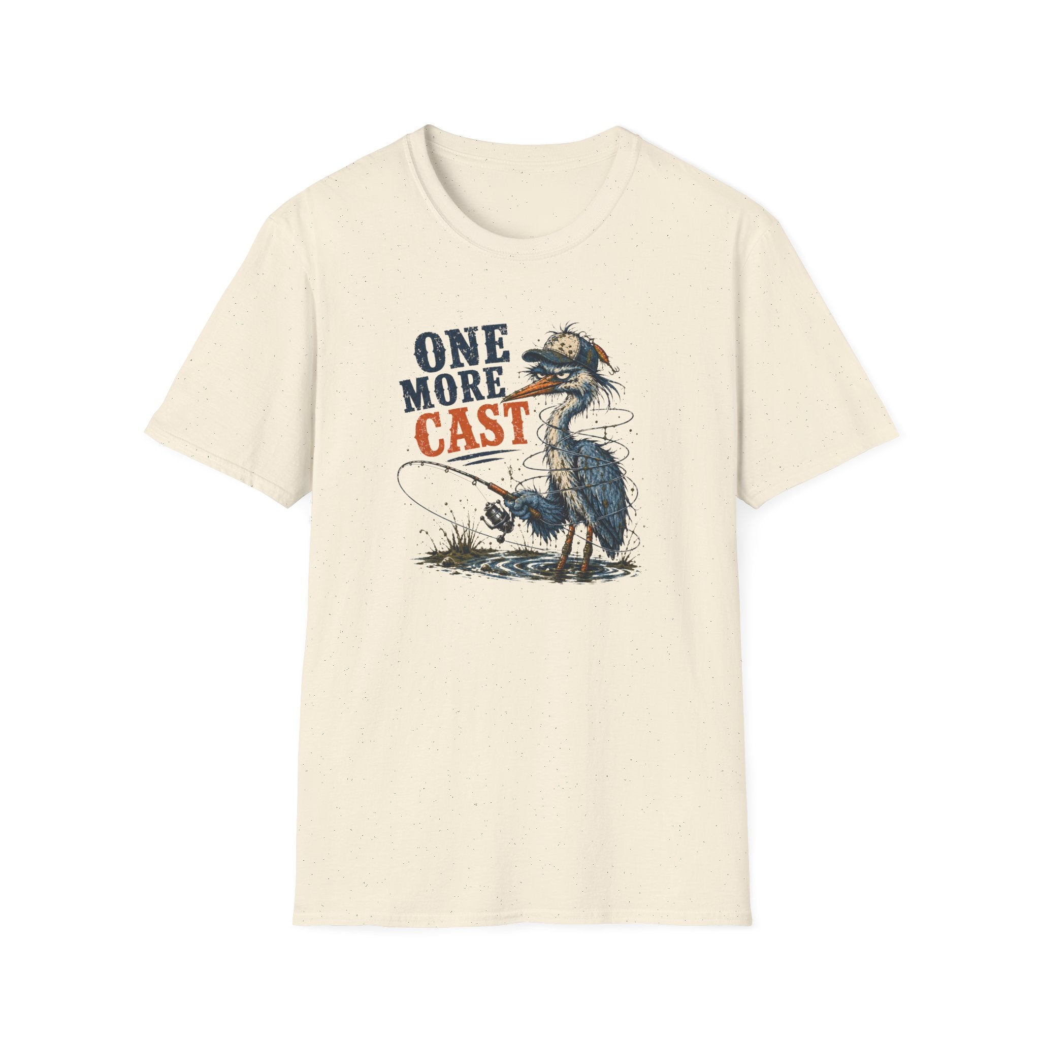 One More Cast Heron T-Shirt