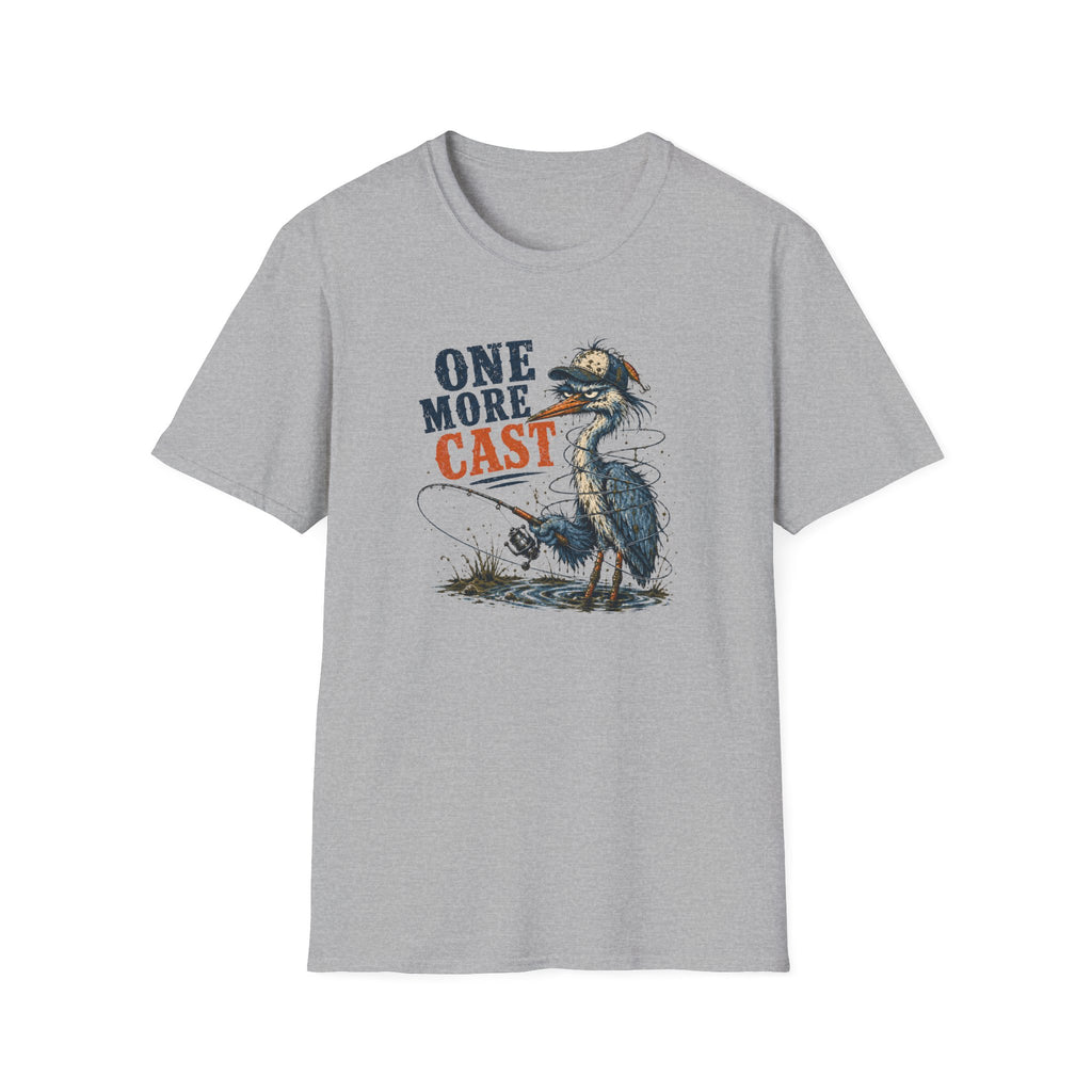 One More Cast Heron T-Shirt