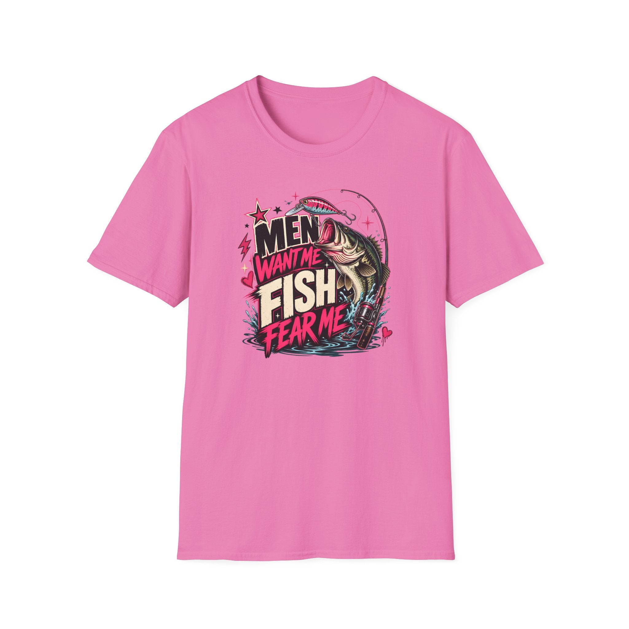 Men Want Me Fish Fear Me T-Shirt