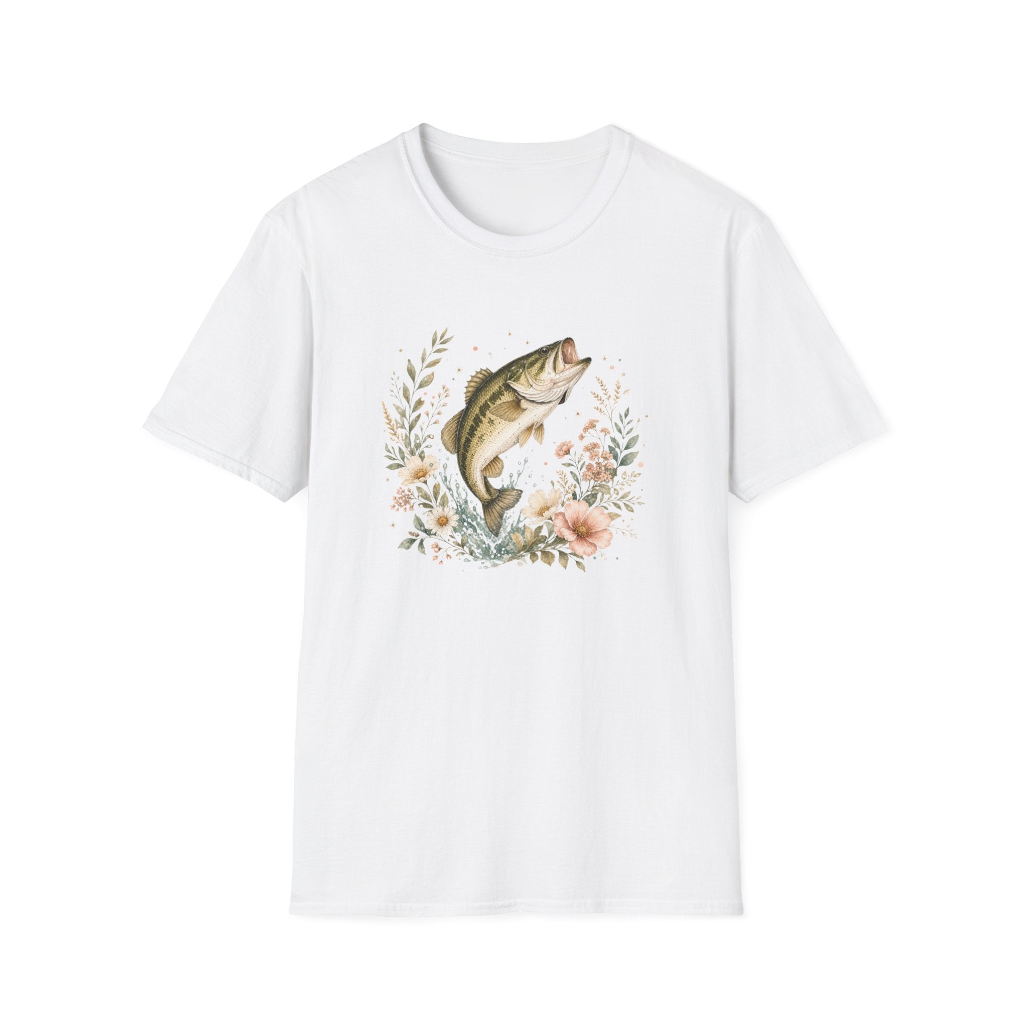 Bass and Florals T-Shirt