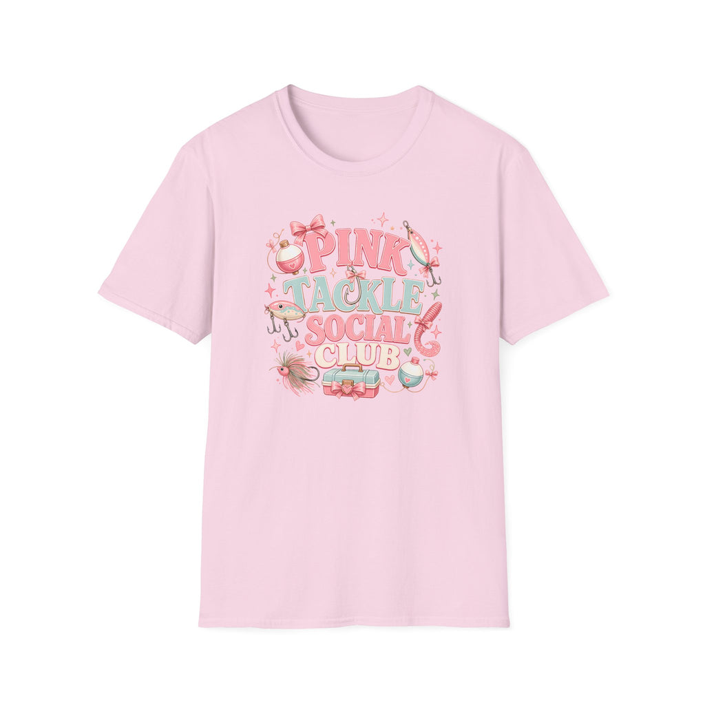 Pink Tackle Social Club T-Shirt