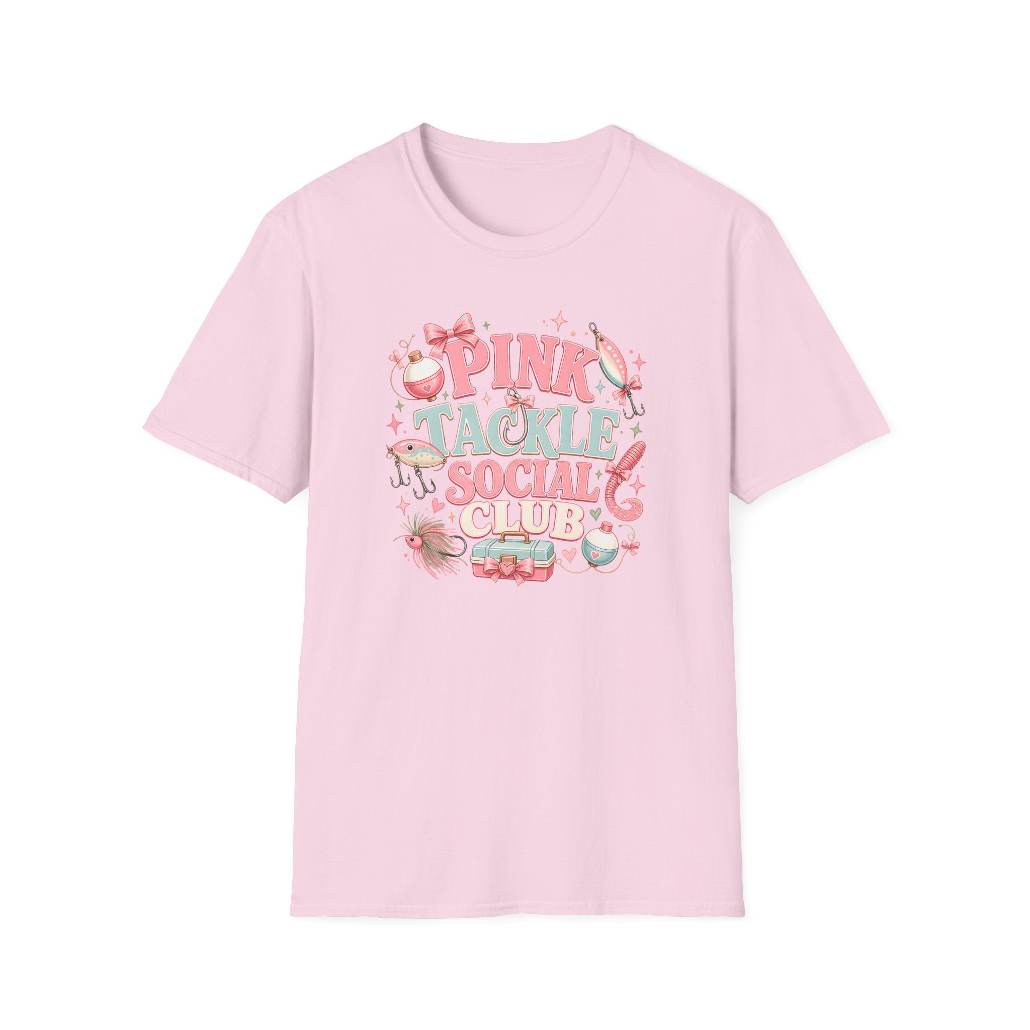 Pink Tackle Social Club T-Shirt