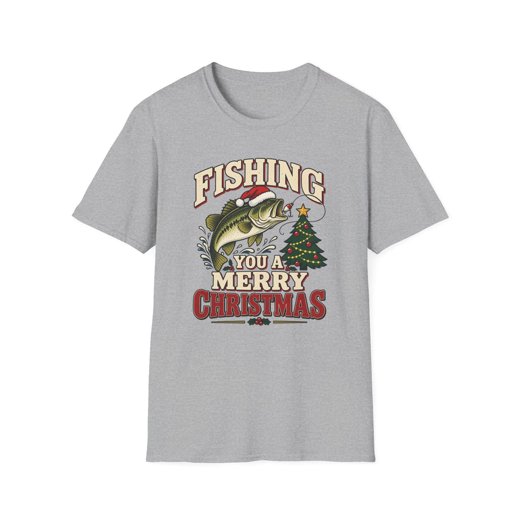 Fishing You A Merry Christmas T-Shirt