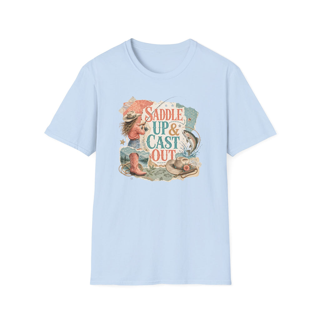 Saddle Up & Cast Out T-Shirt