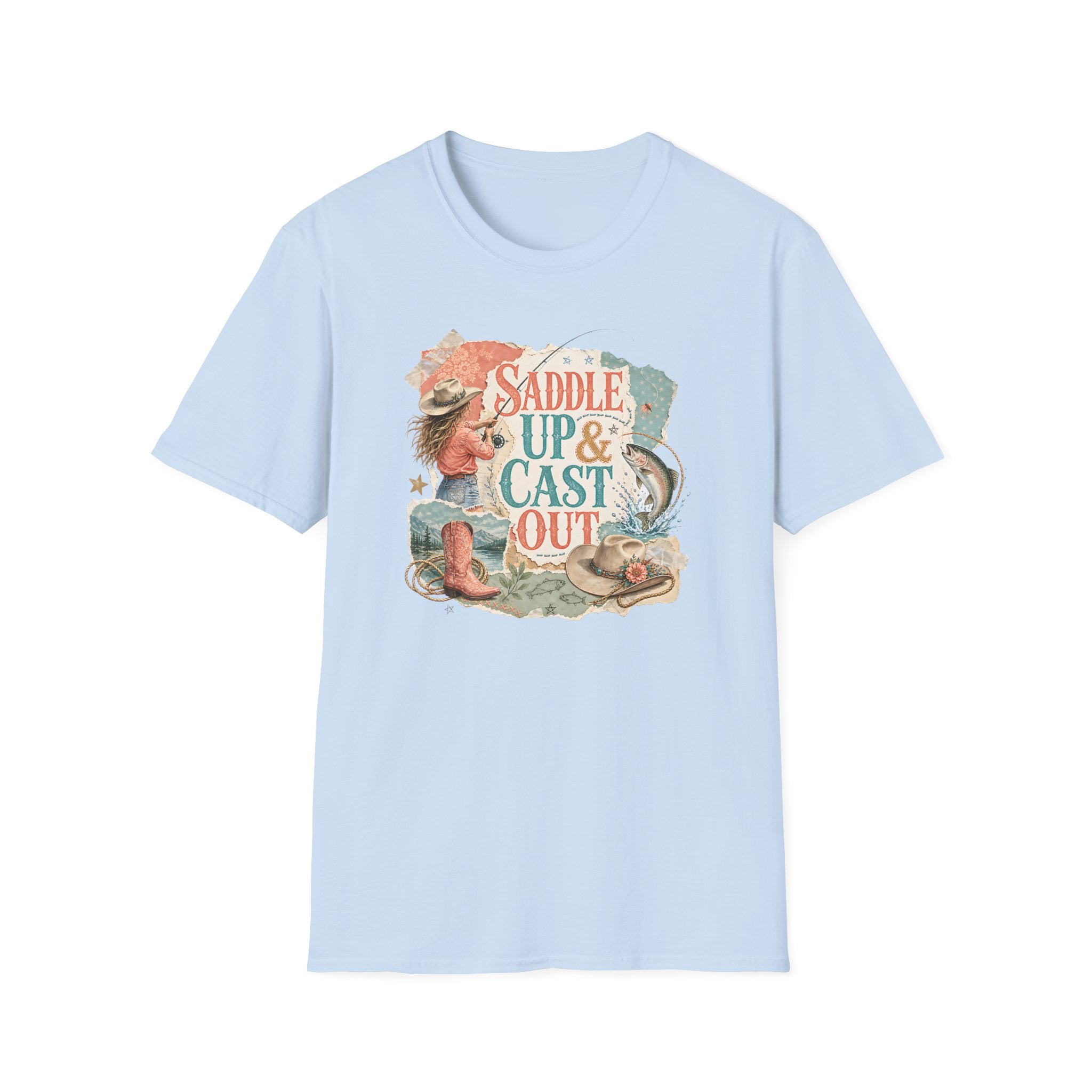 Saddle Up & Cast Out T-Shirt