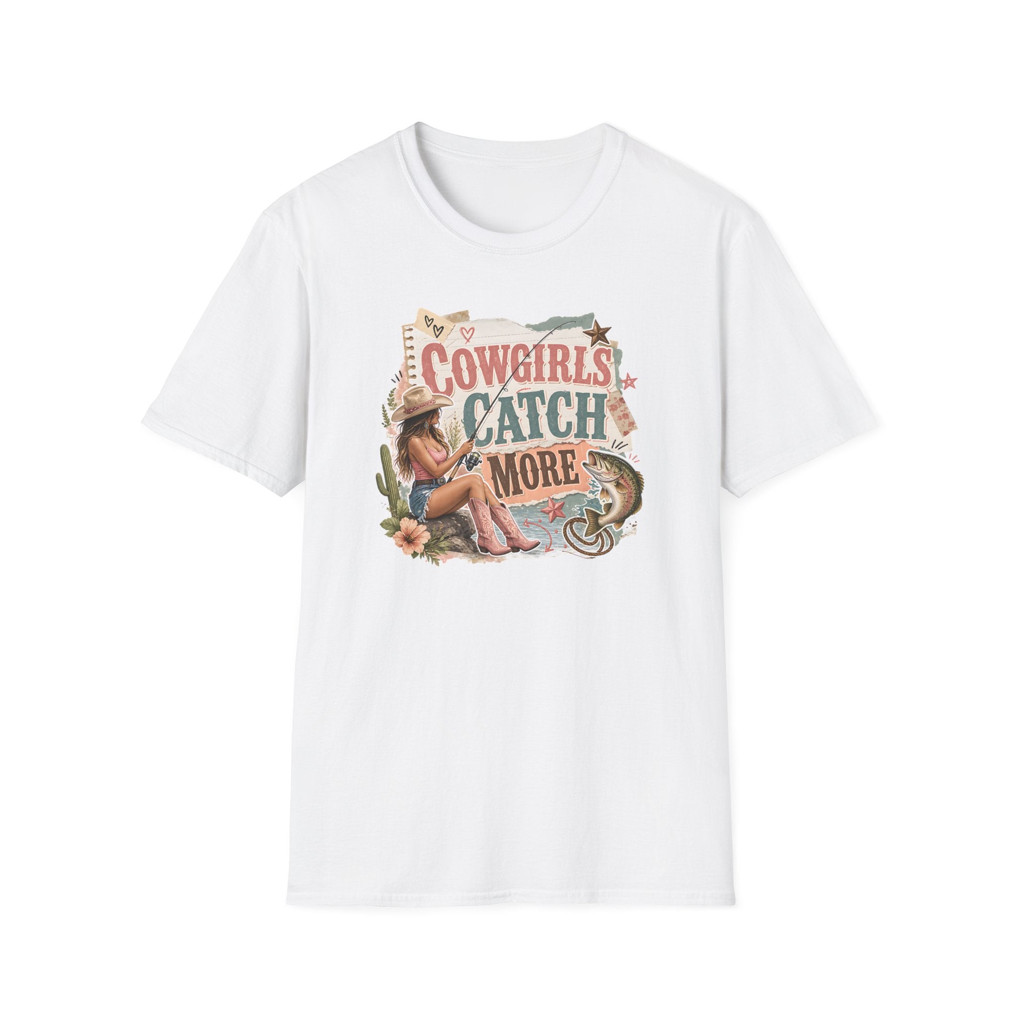 Cowgirls Catch More T-Shirt