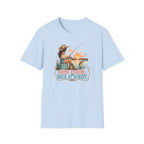 Gone Fishing Back at Sunset T-Shirt