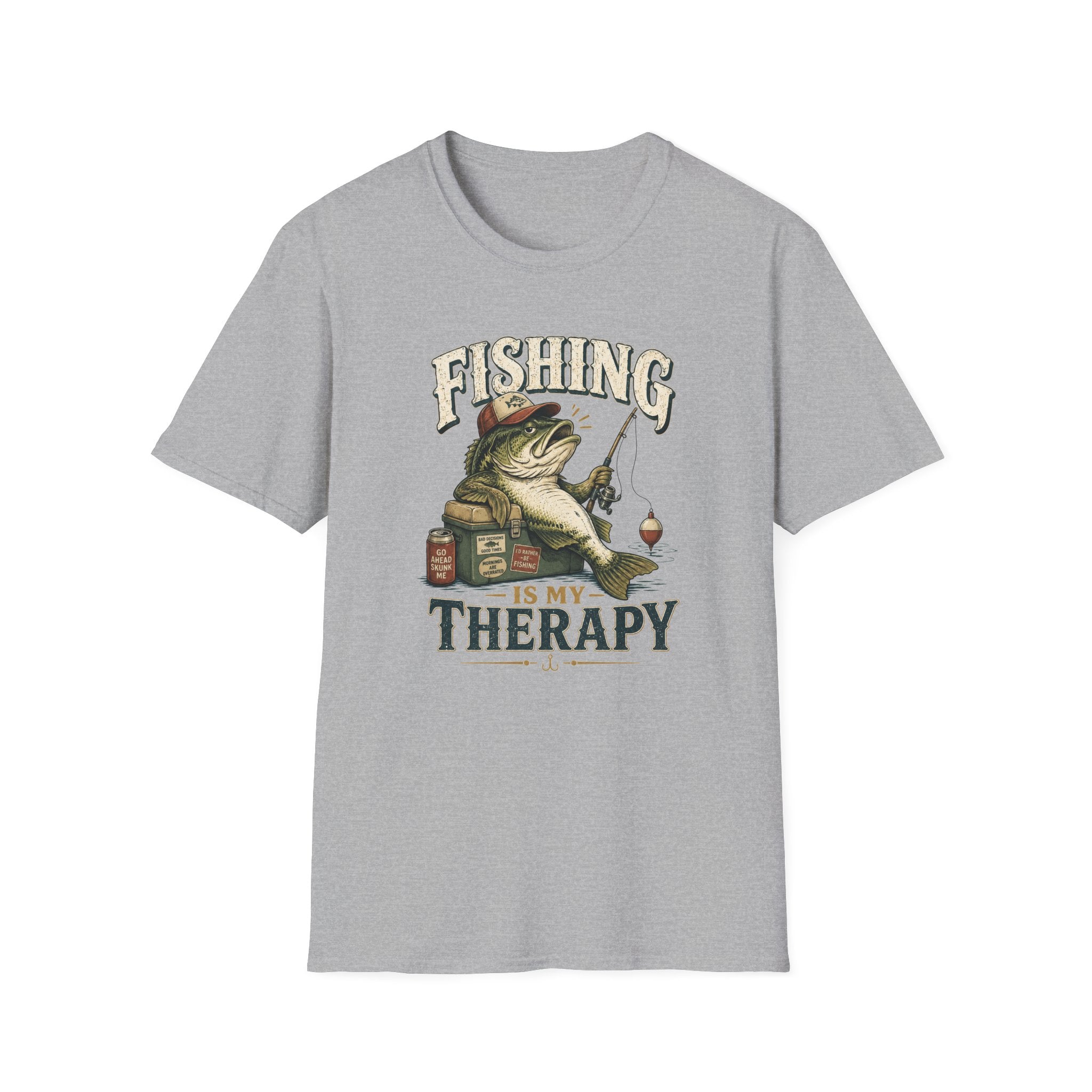 Fishing Is My Therapy T-Shirt