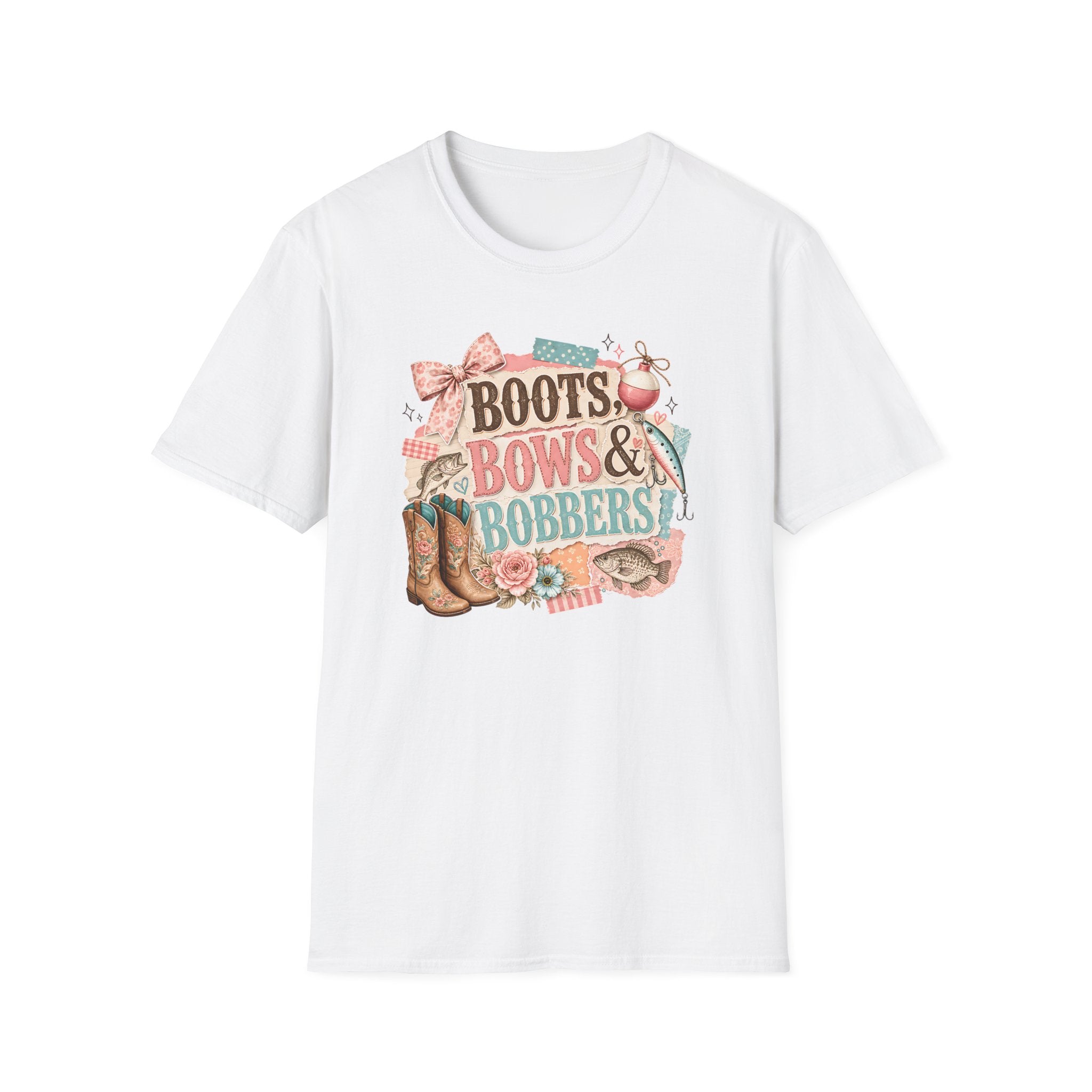 Boots Bows & Bobbers T-Shirt