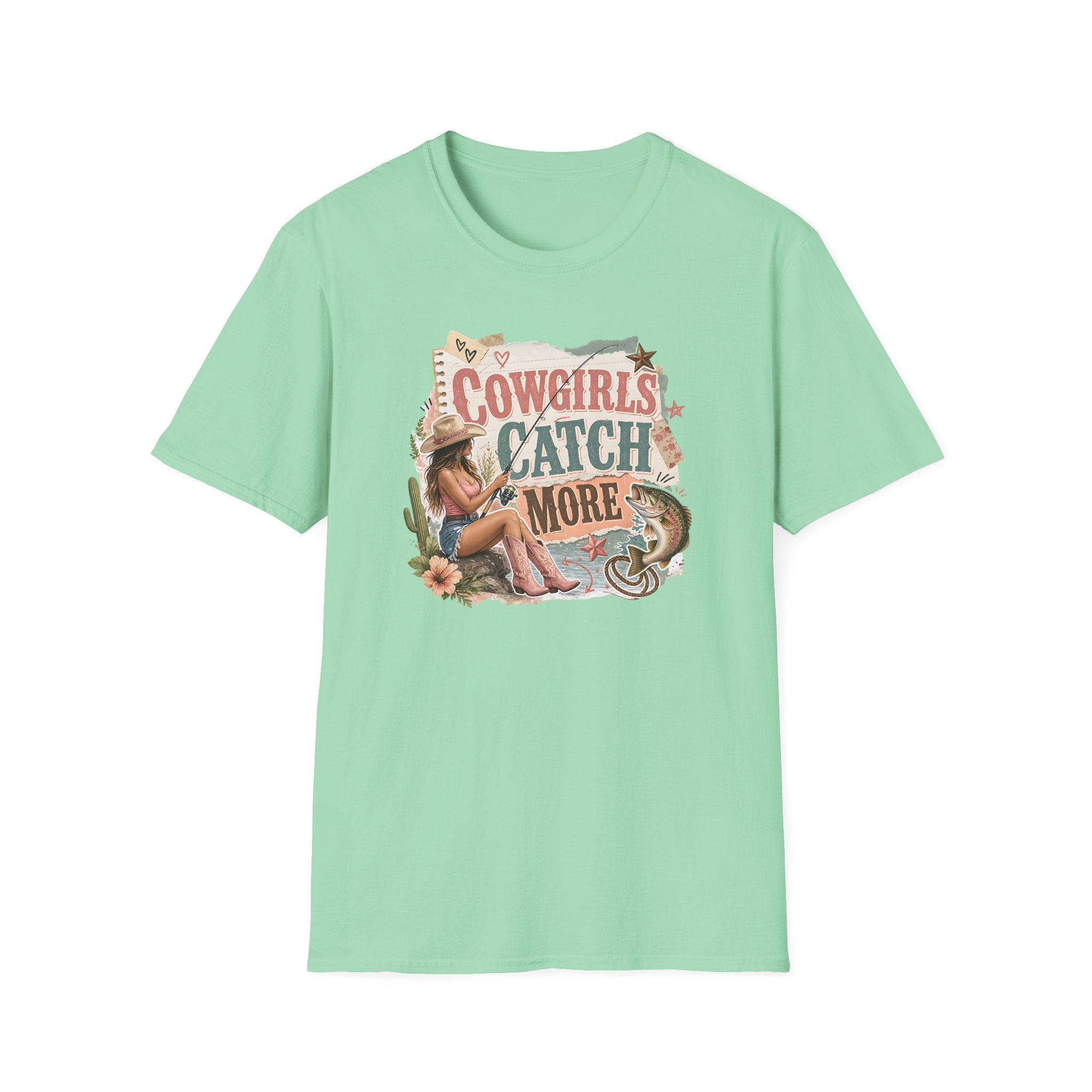 Cowgirls Catch More T-Shirt
