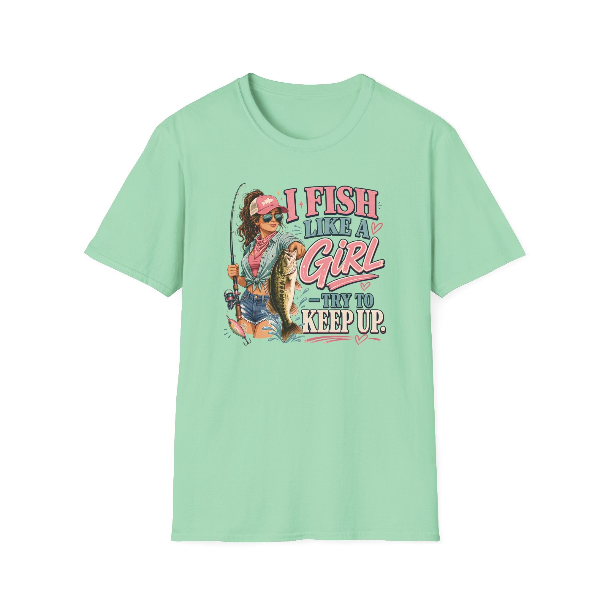 I Fish Like A Girl T-Shirt
