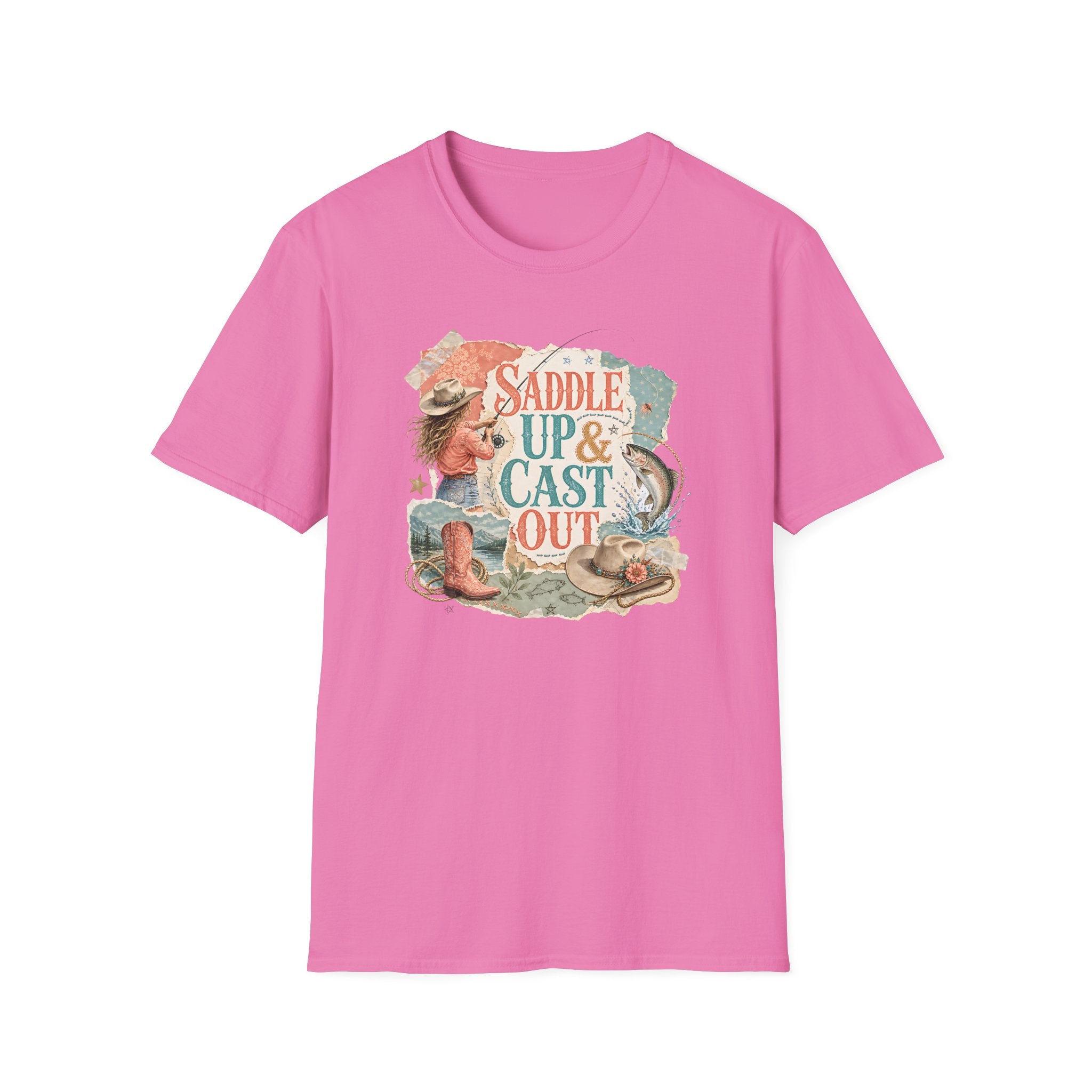 Saddle Up & Cast Out T-Shirt