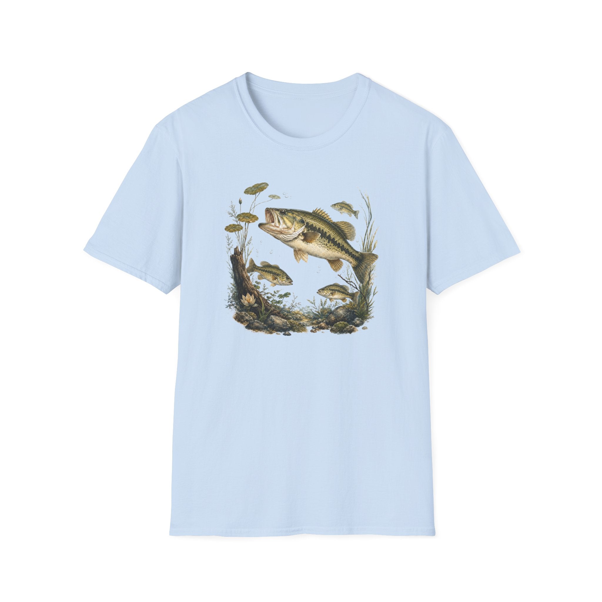 Bass Swimming T-Shirt