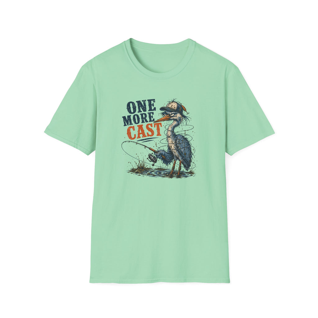 One More Cast Heron T-Shirt