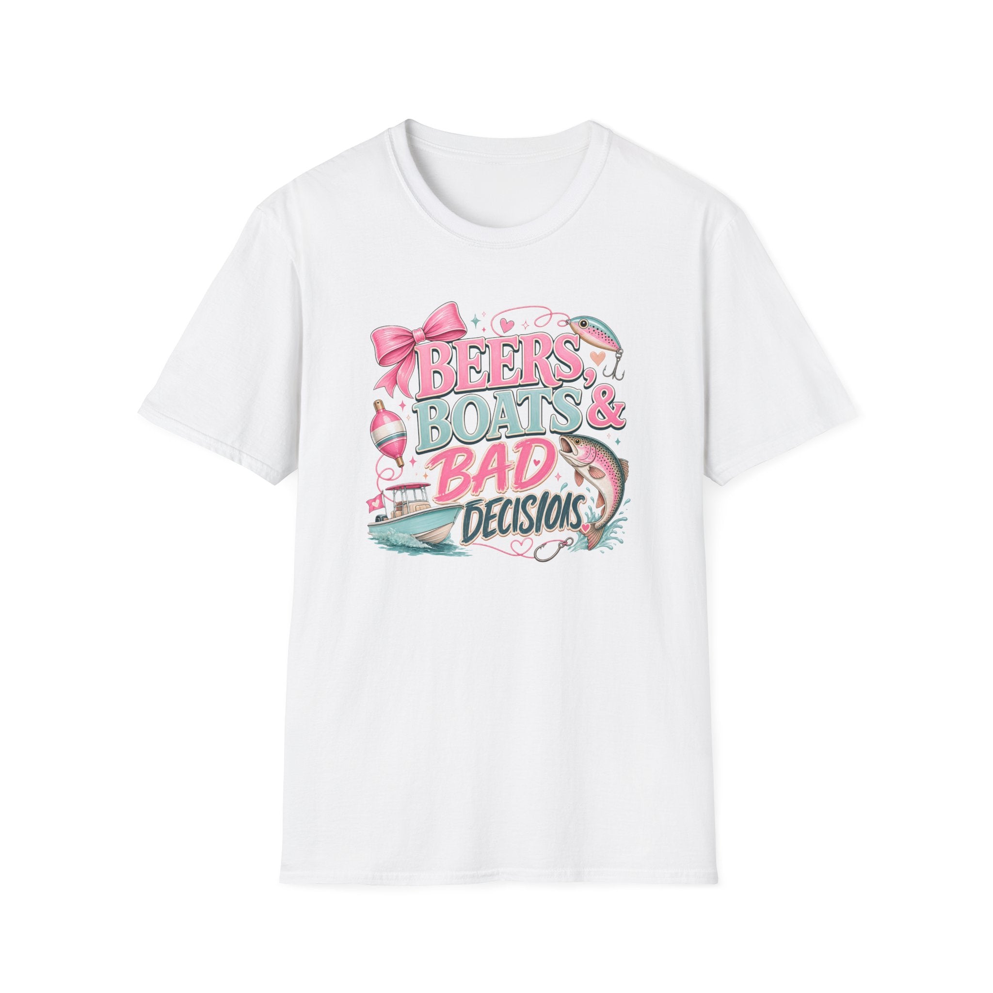 Beers Boats & Bad Decisions T-Shirt