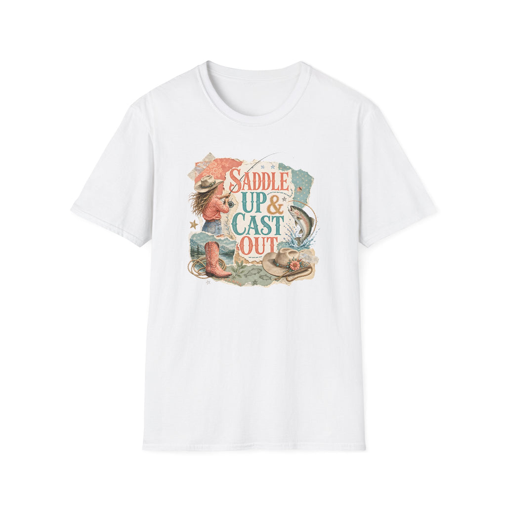 Saddle Up & Cast Out T-Shirt