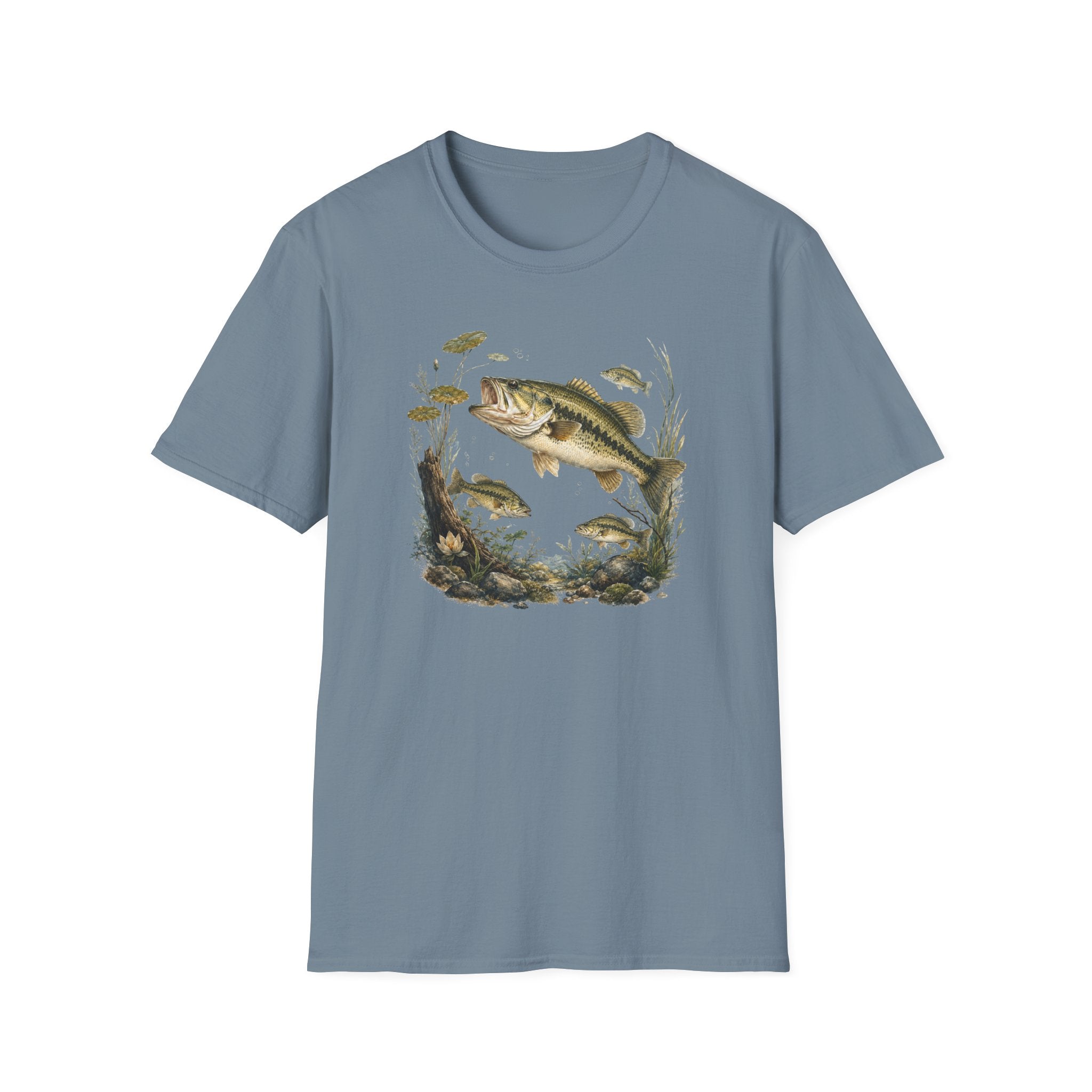 Bass Swimming T-Shirt
