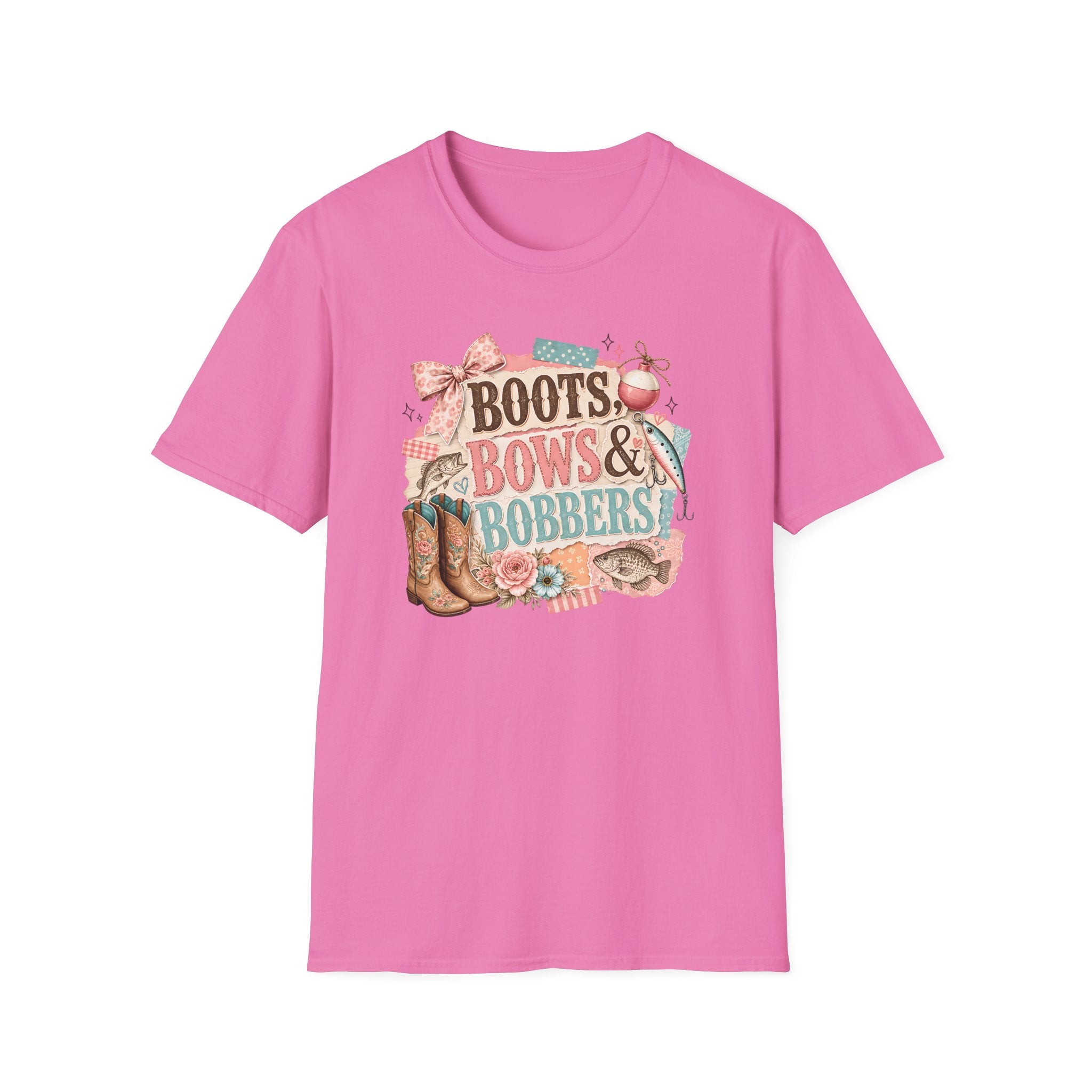 Boots Bows & Bobbers T-Shirt