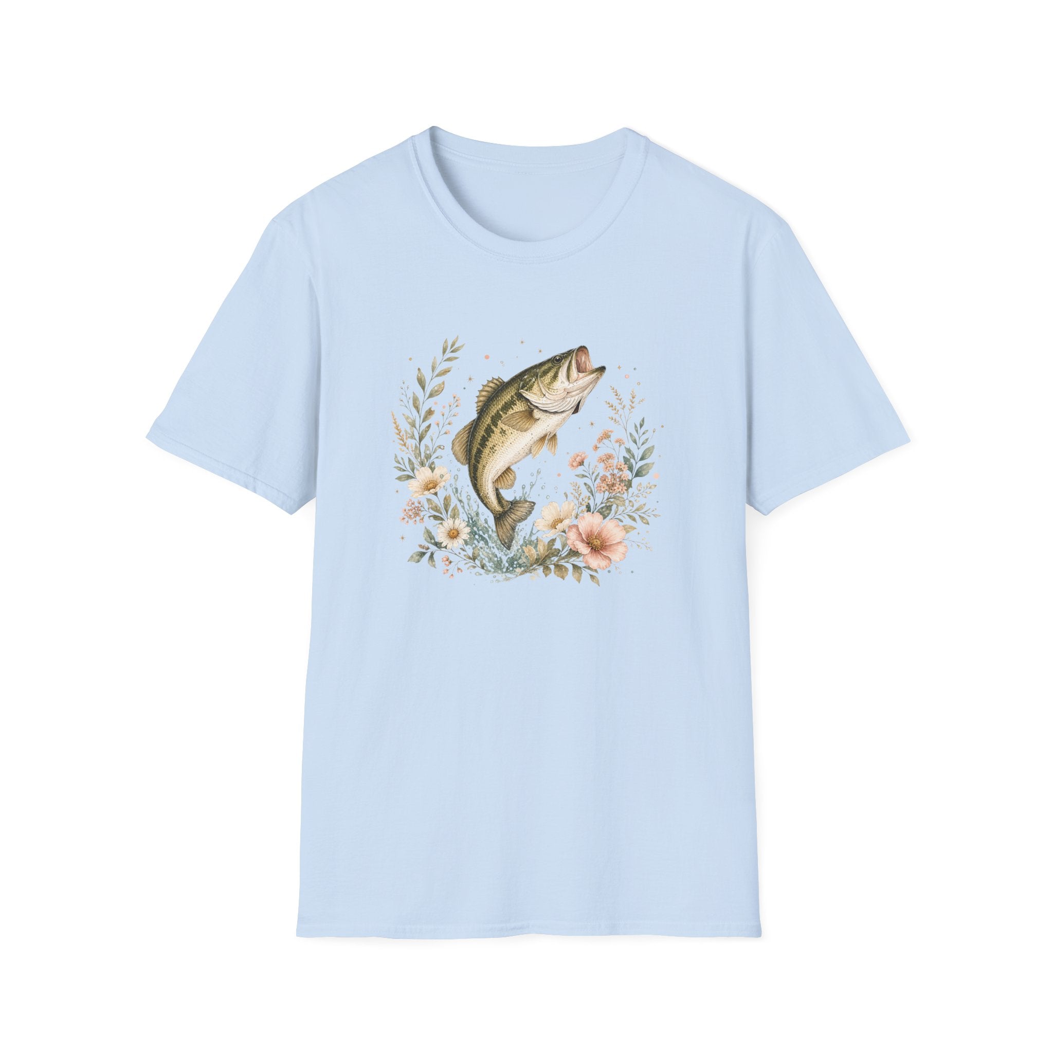 Bass and Florals T-Shirt