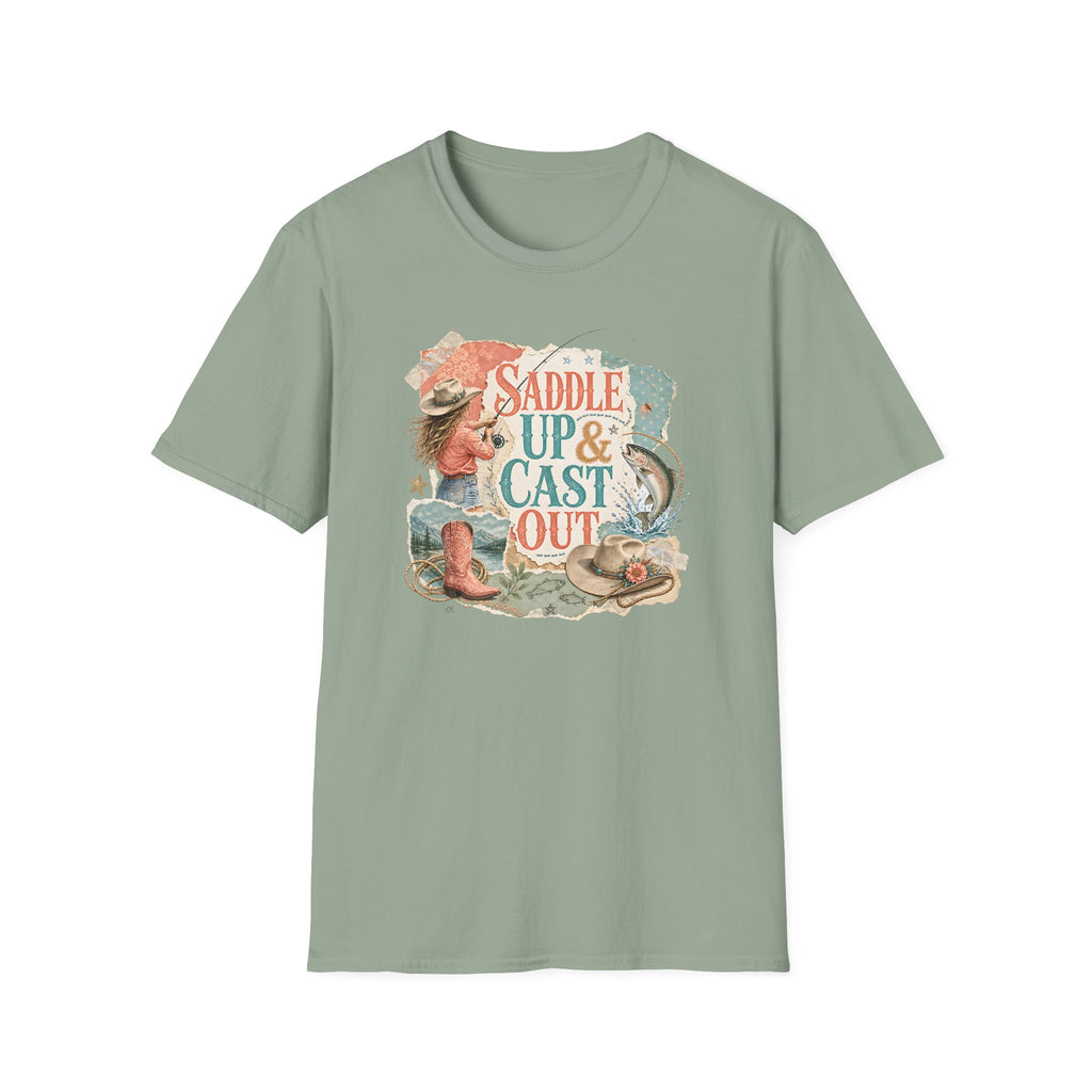 Saddle Up & Cast Out T-Shirt