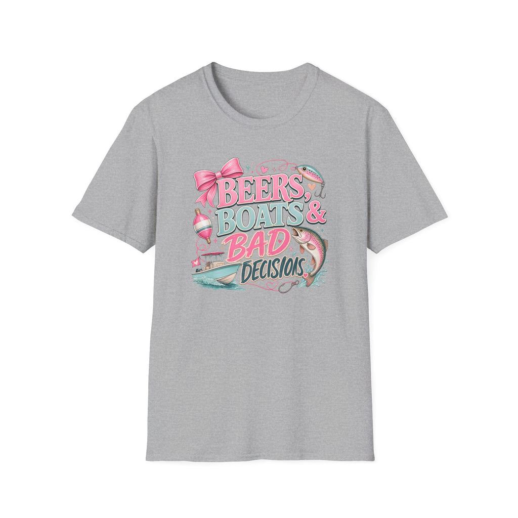Beers Boats & Bad Decisions T-Shirt