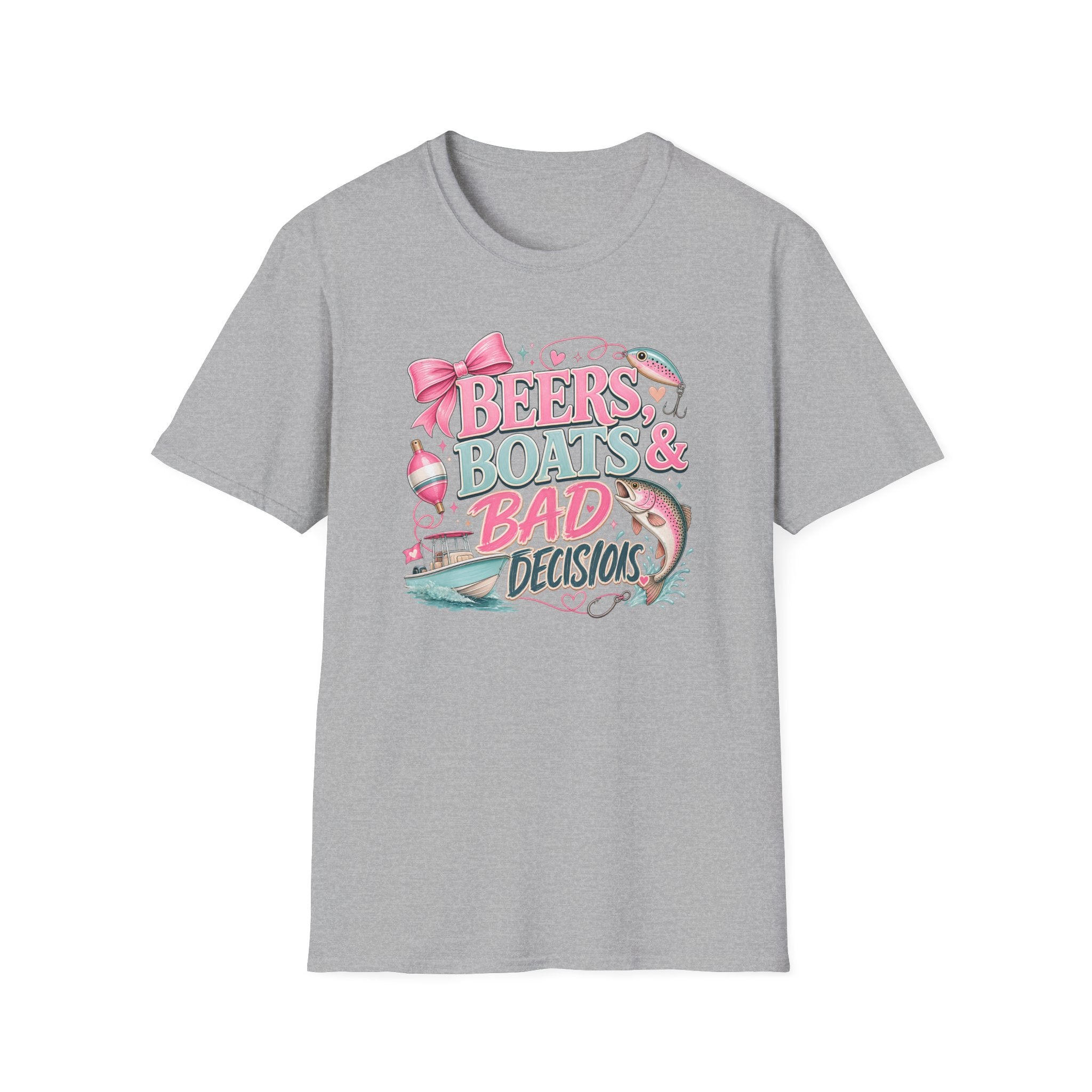 Beers Boats & Bad Decisions T-Shirt