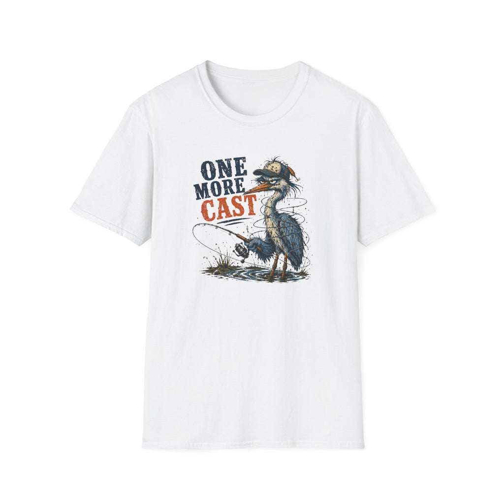 One More Cast Heron T-Shirt