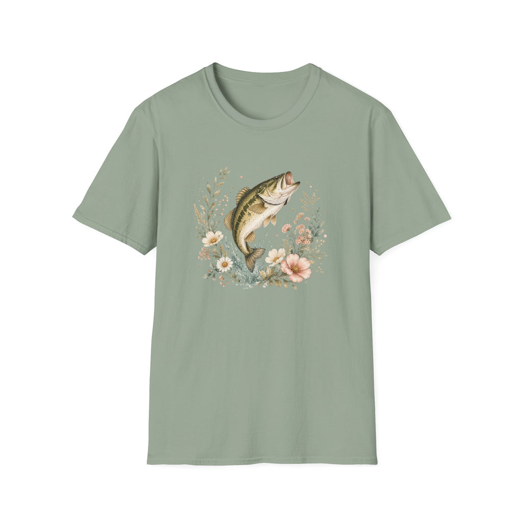 Bass and Florals T-Shirt
