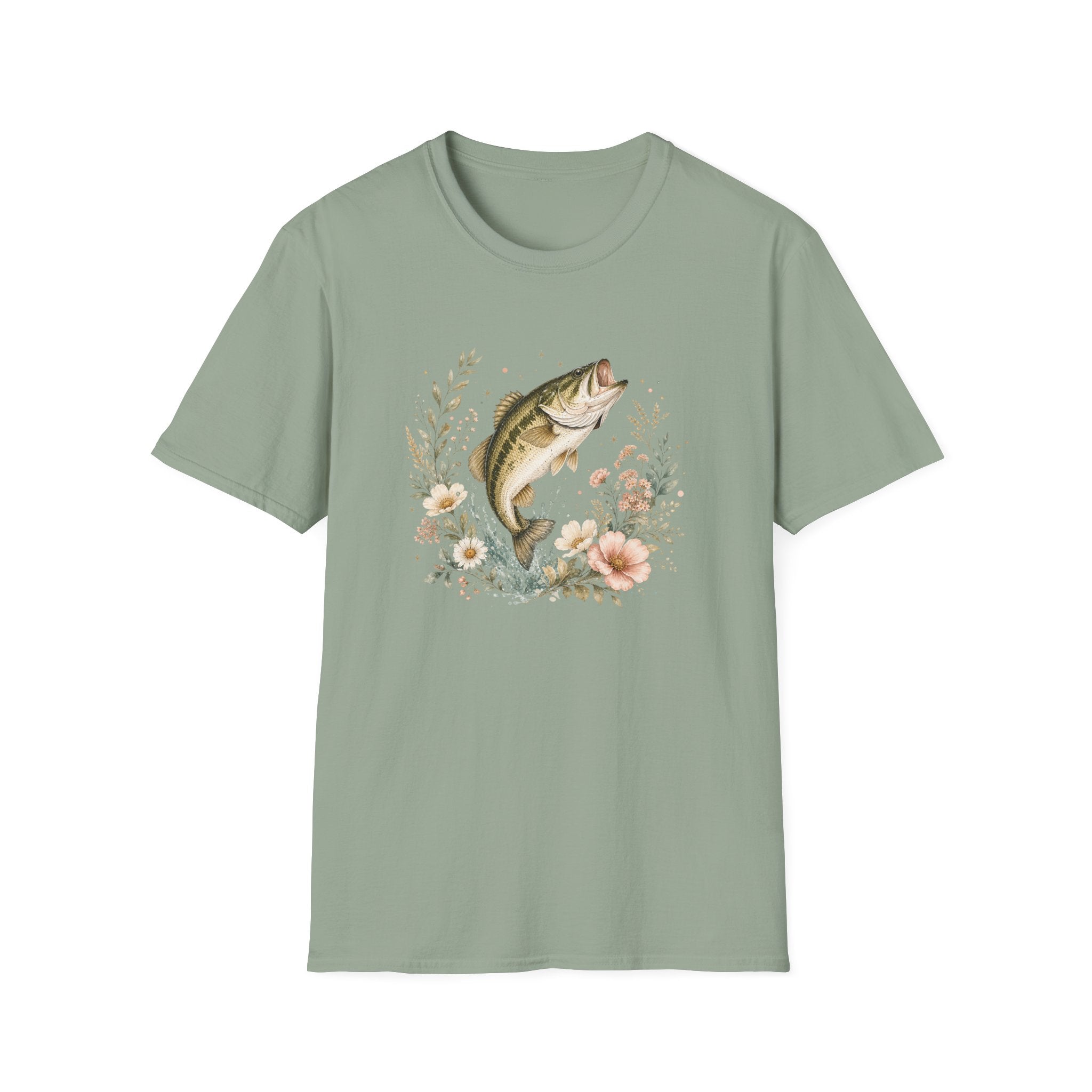 Bass and Florals T-Shirt