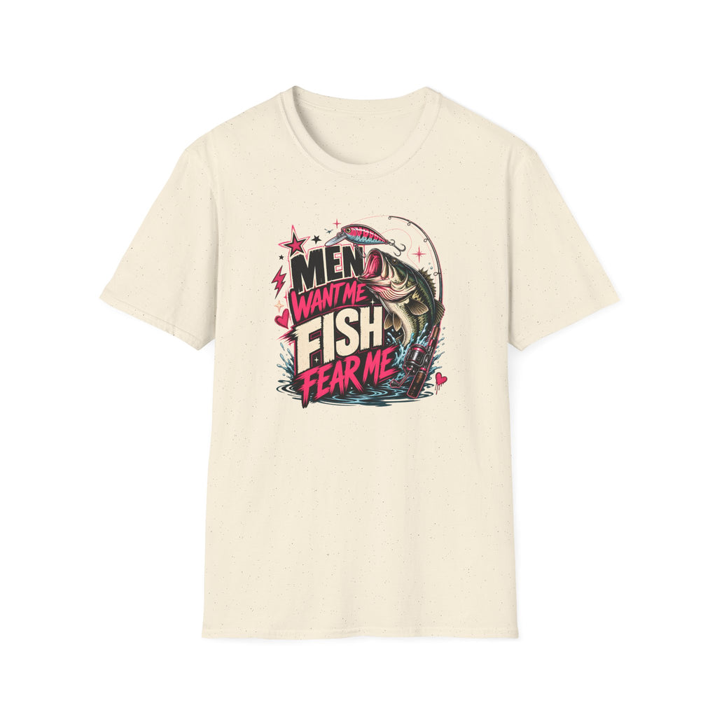 Men Want Me Fish Fear Me T-Shirt
