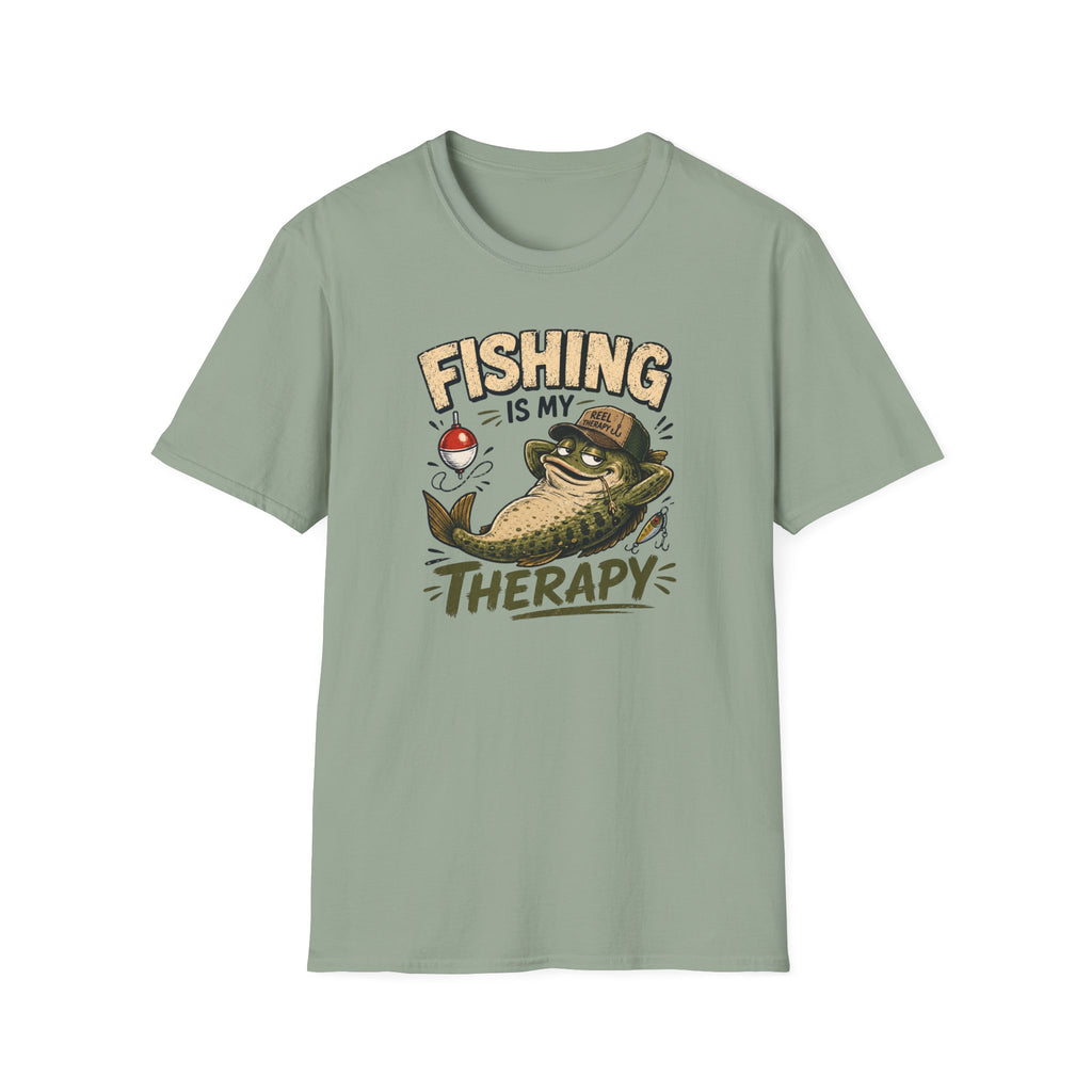 Fishing Is My Therapy T-Shirt