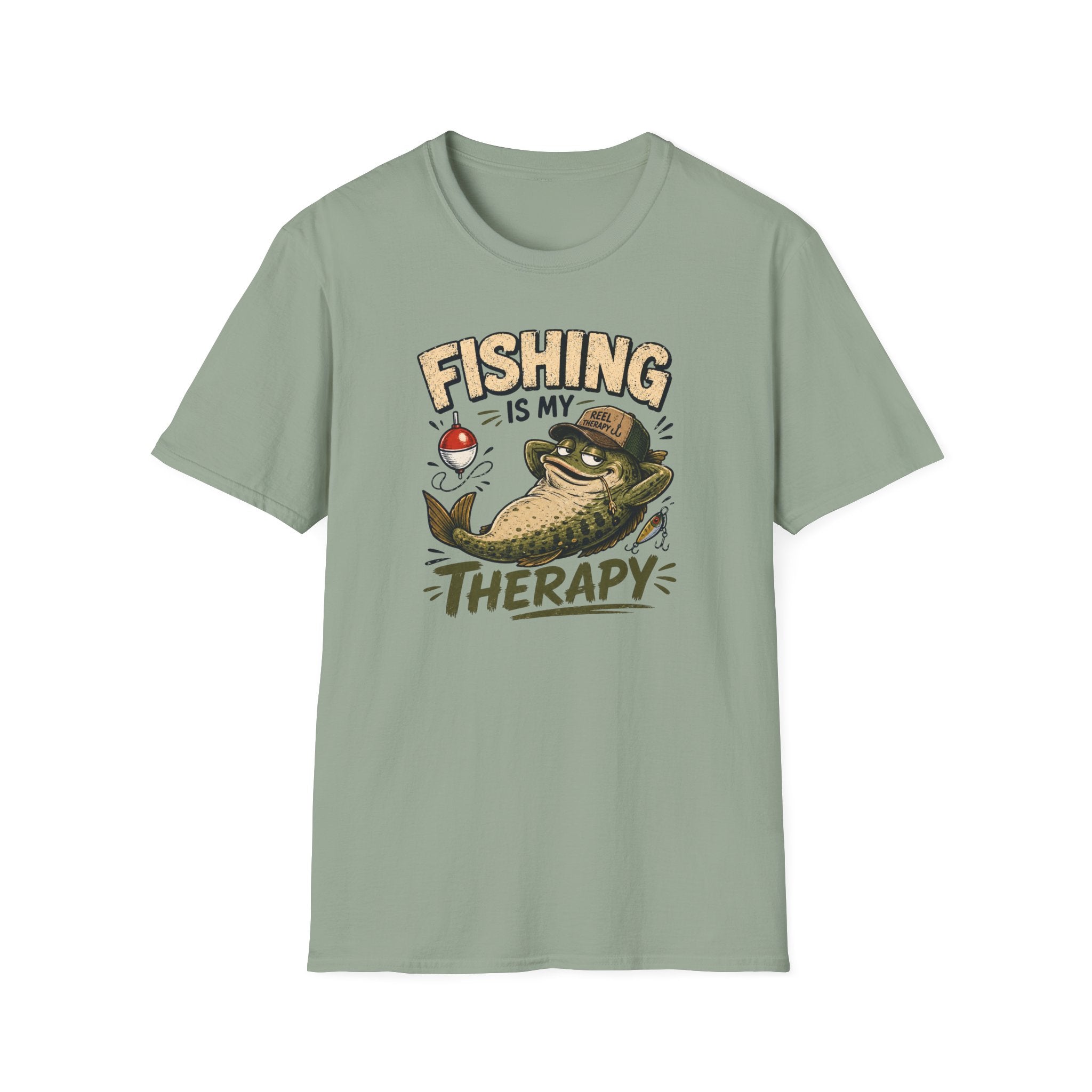 Fishing Is My Therapy T-Shirt