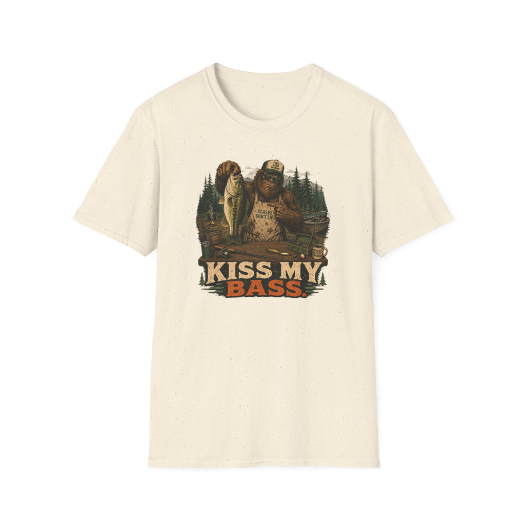 Kiss My Bass Bigfoot T-Shirt
