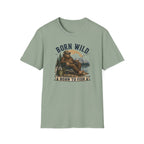 Born Wild Born to Fish T-Shirt