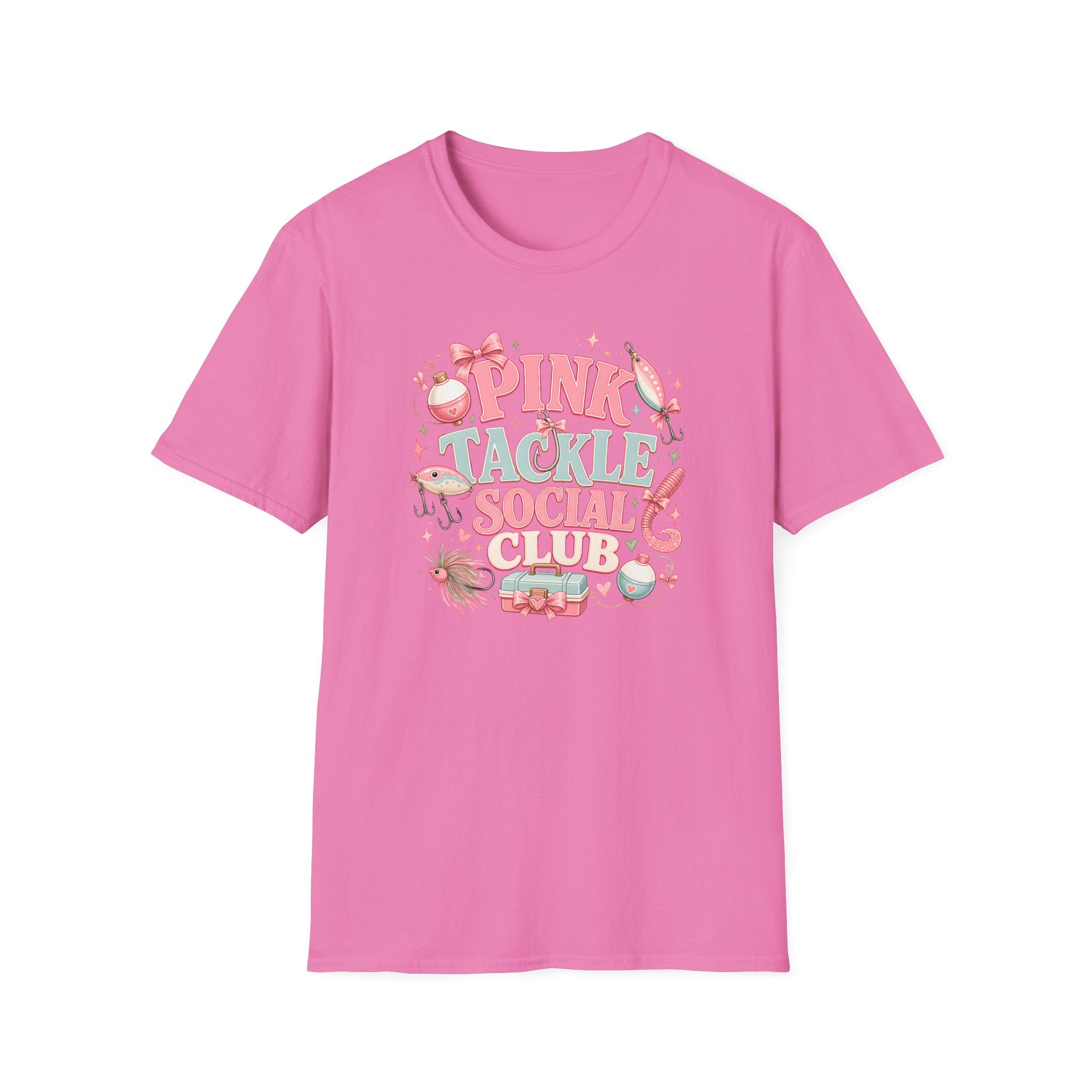 Pink Tackle Social Club T-Shirt