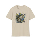 Grunge Bass & Lightning T-Shirt