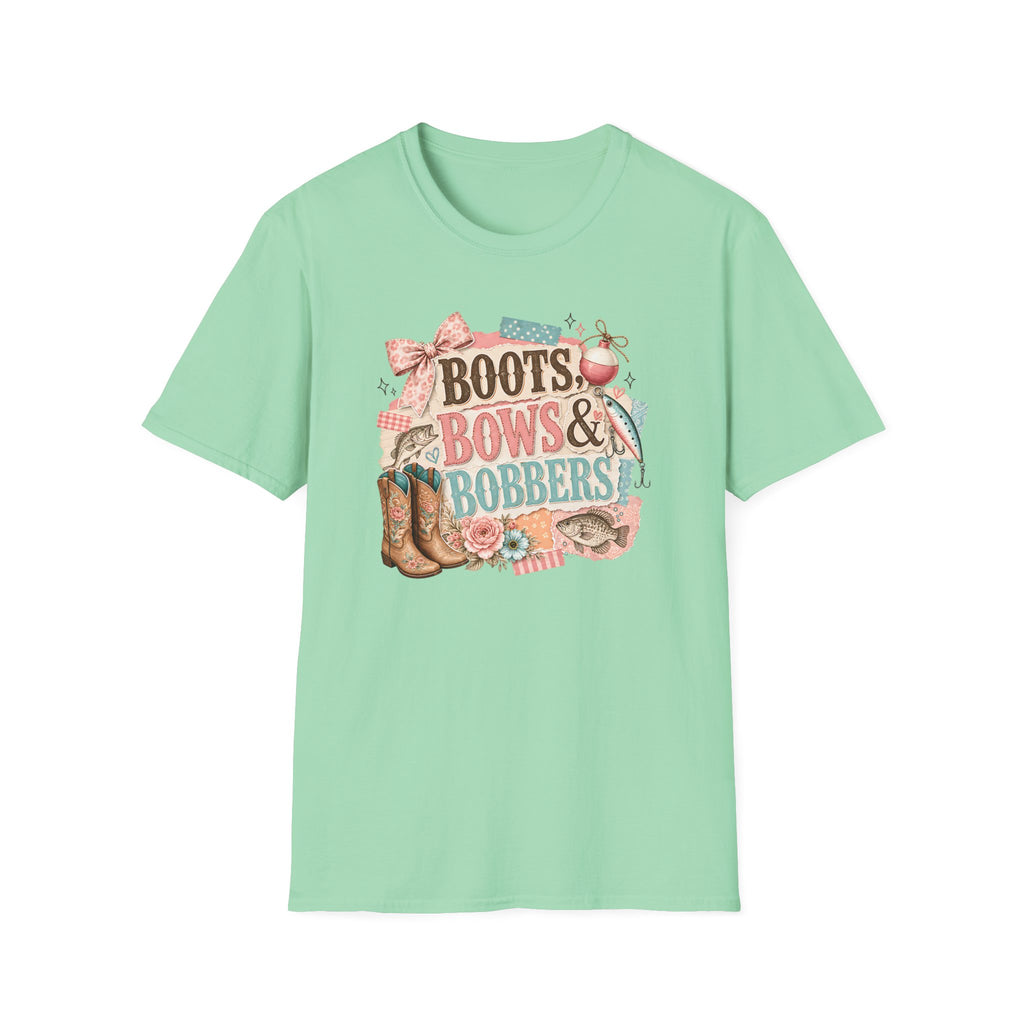Boots Bows & Bobbers T-Shirt