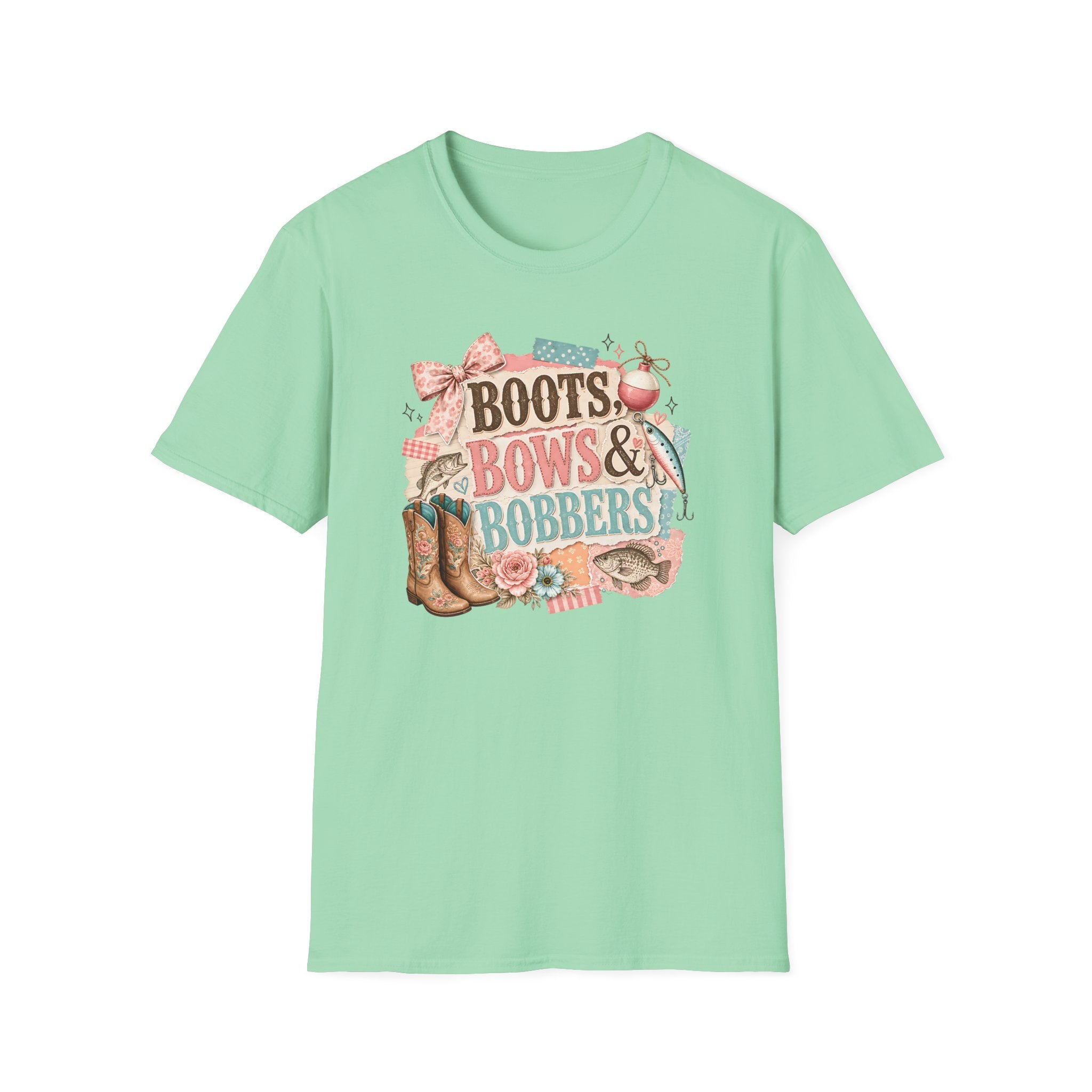 Boots Bows & Bobbers T-Shirt