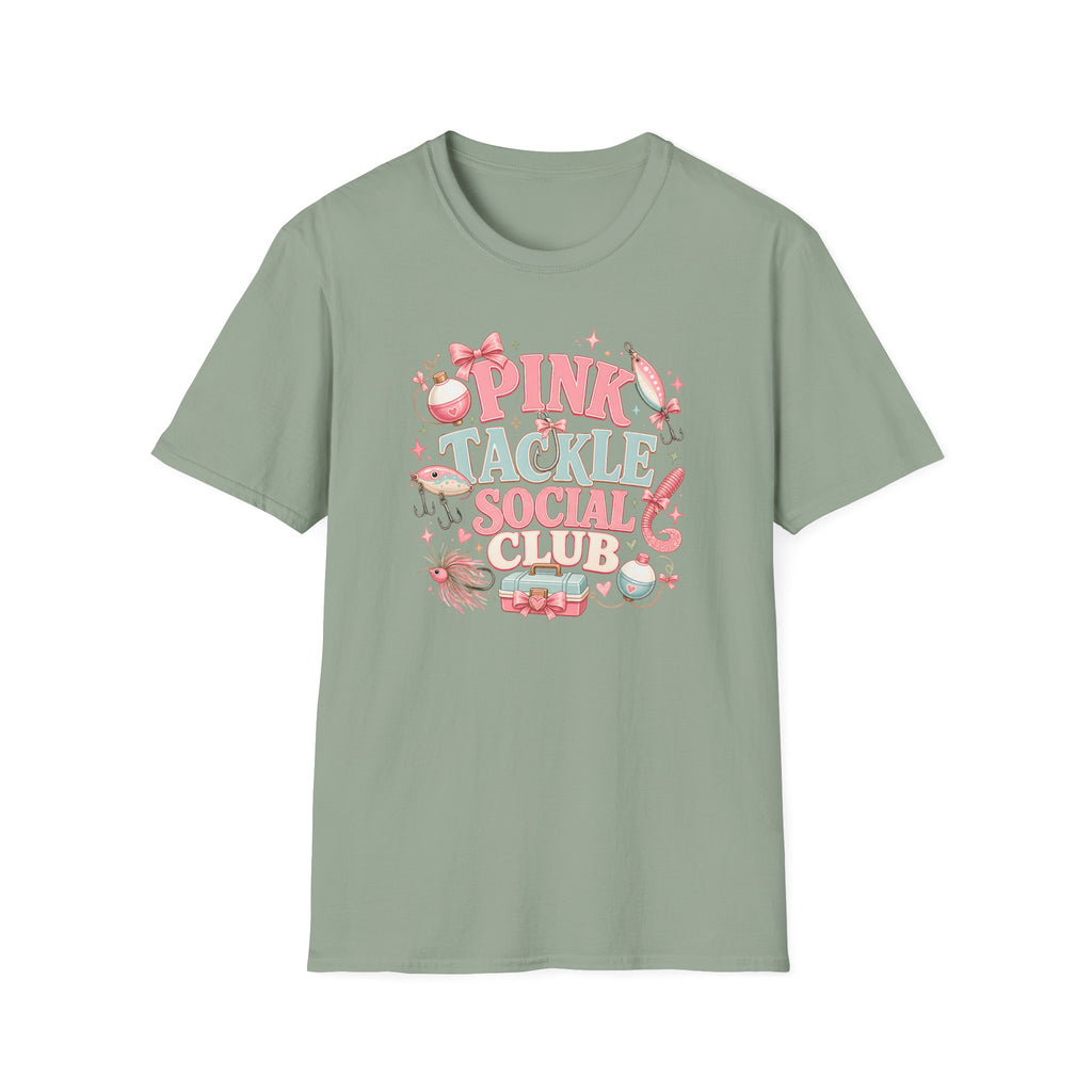 Pink Tackle Social Club T-Shirt