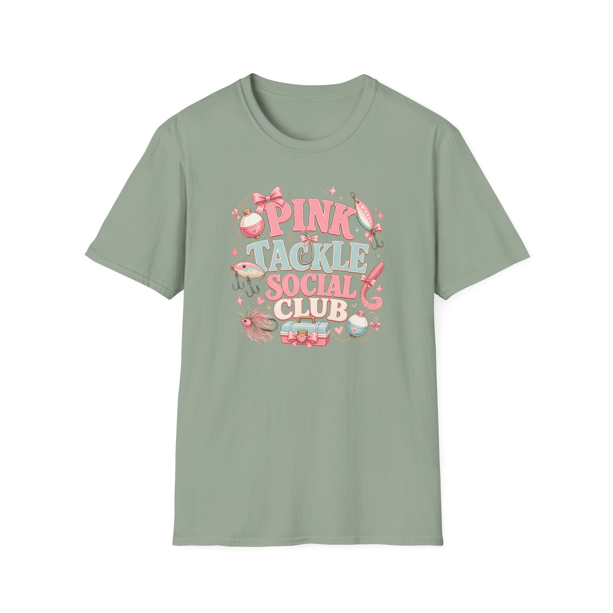 Pink Tackle Social Club T-Shirt