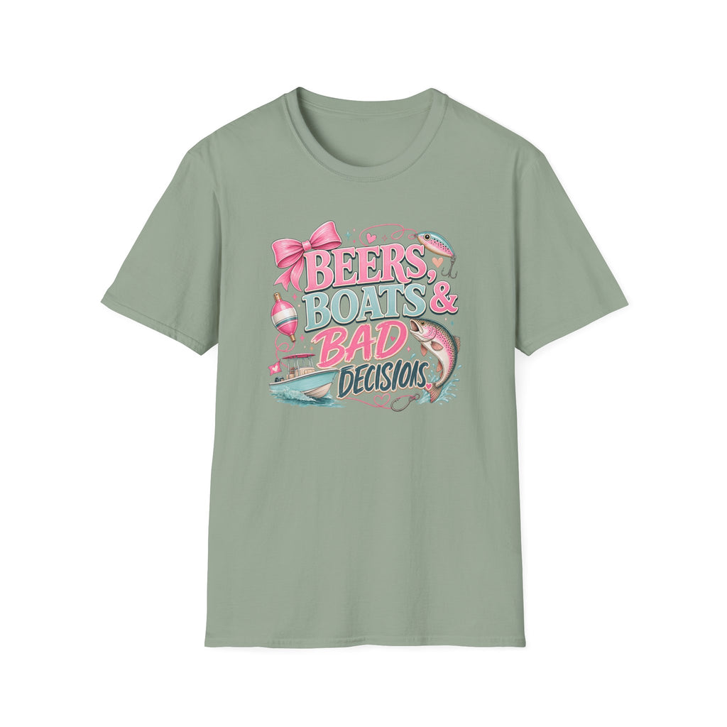 Beers Boats & Bad Decisions T-Shirt