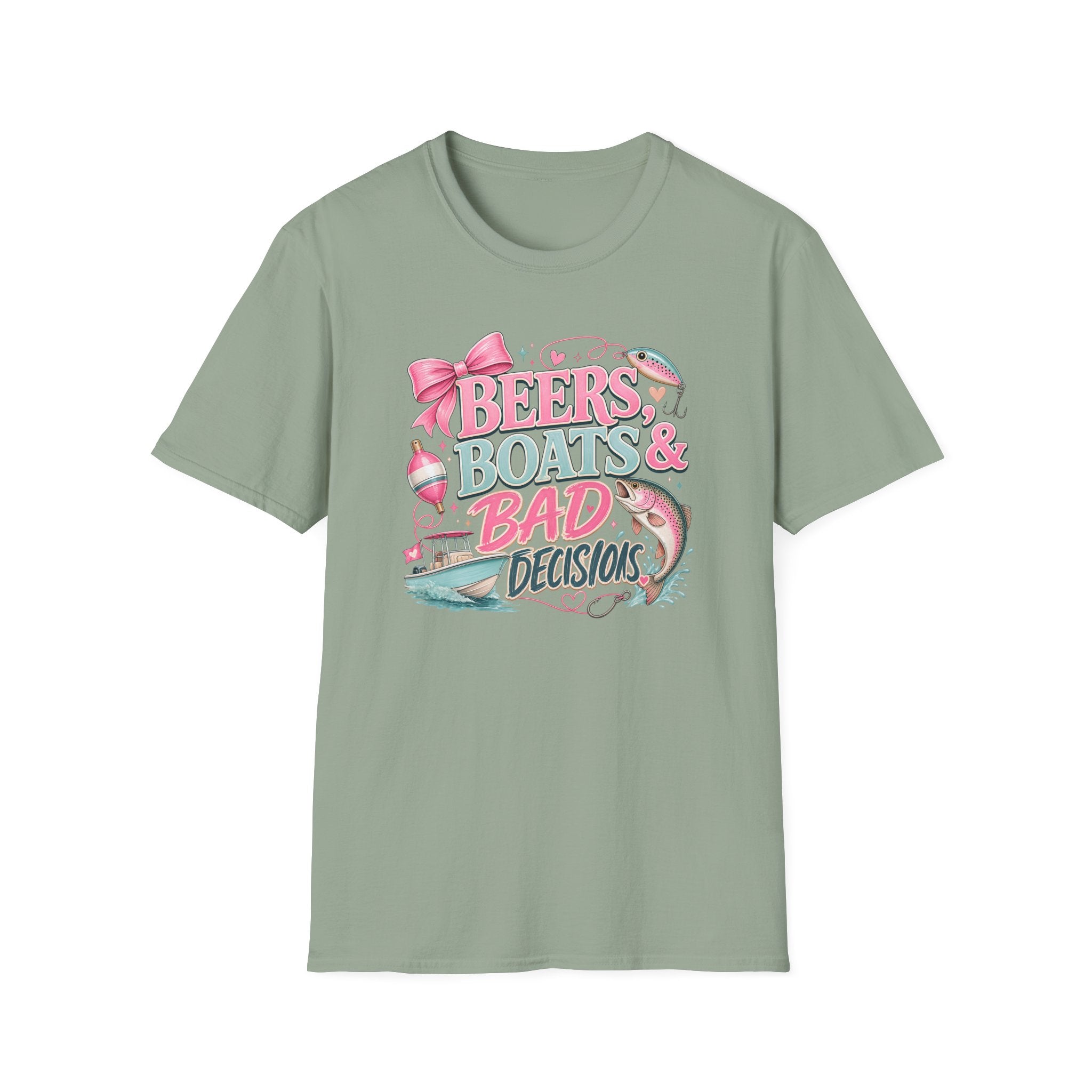 Beers Boats & Bad Decisions T-Shirt