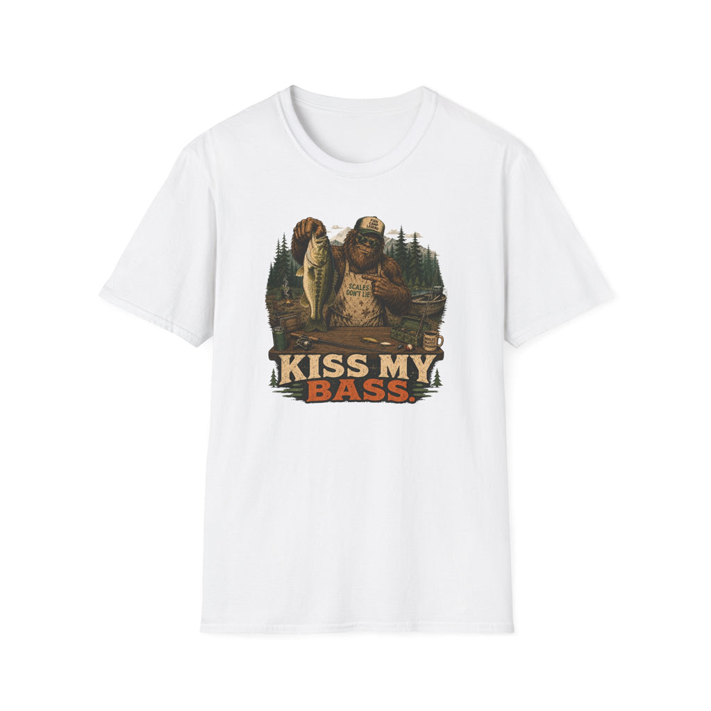 Kiss My Bass Bigfoot T-Shirt